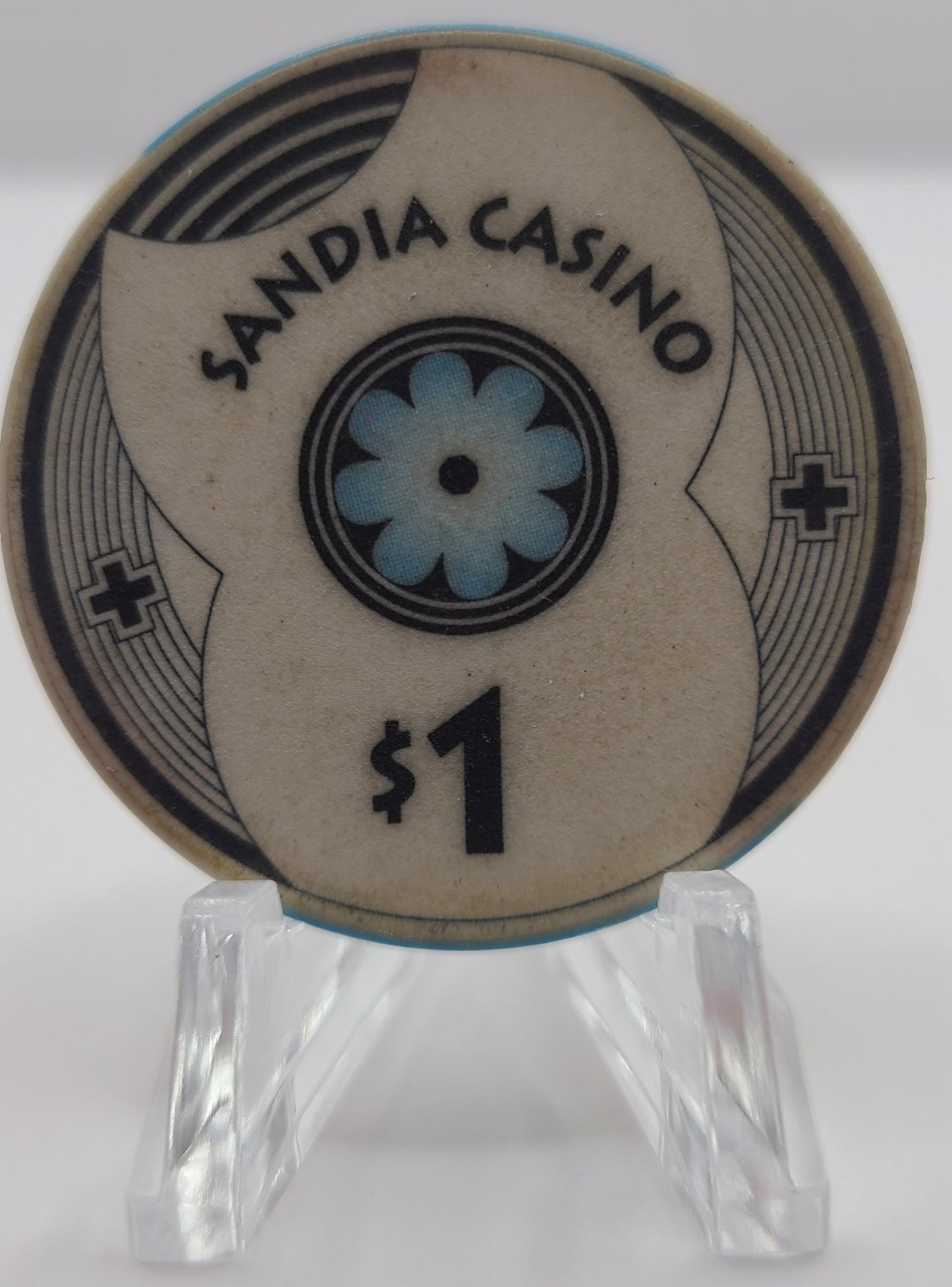 Sandia Resort Casino Albuquerque New Mexico $1 Casino Chip