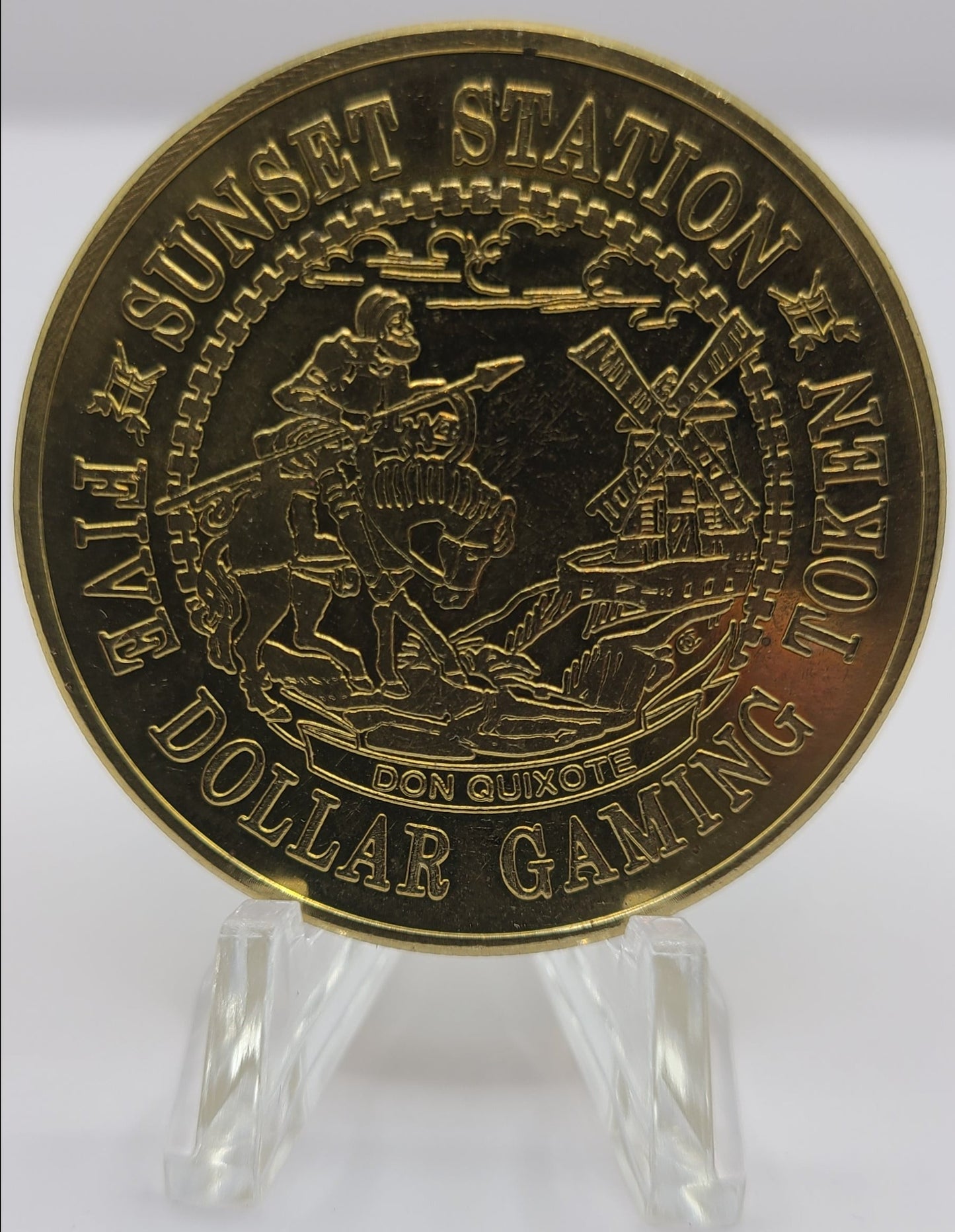 Sunset Station Hotel Casino Henderson NV 1997 $5 Gaming Token