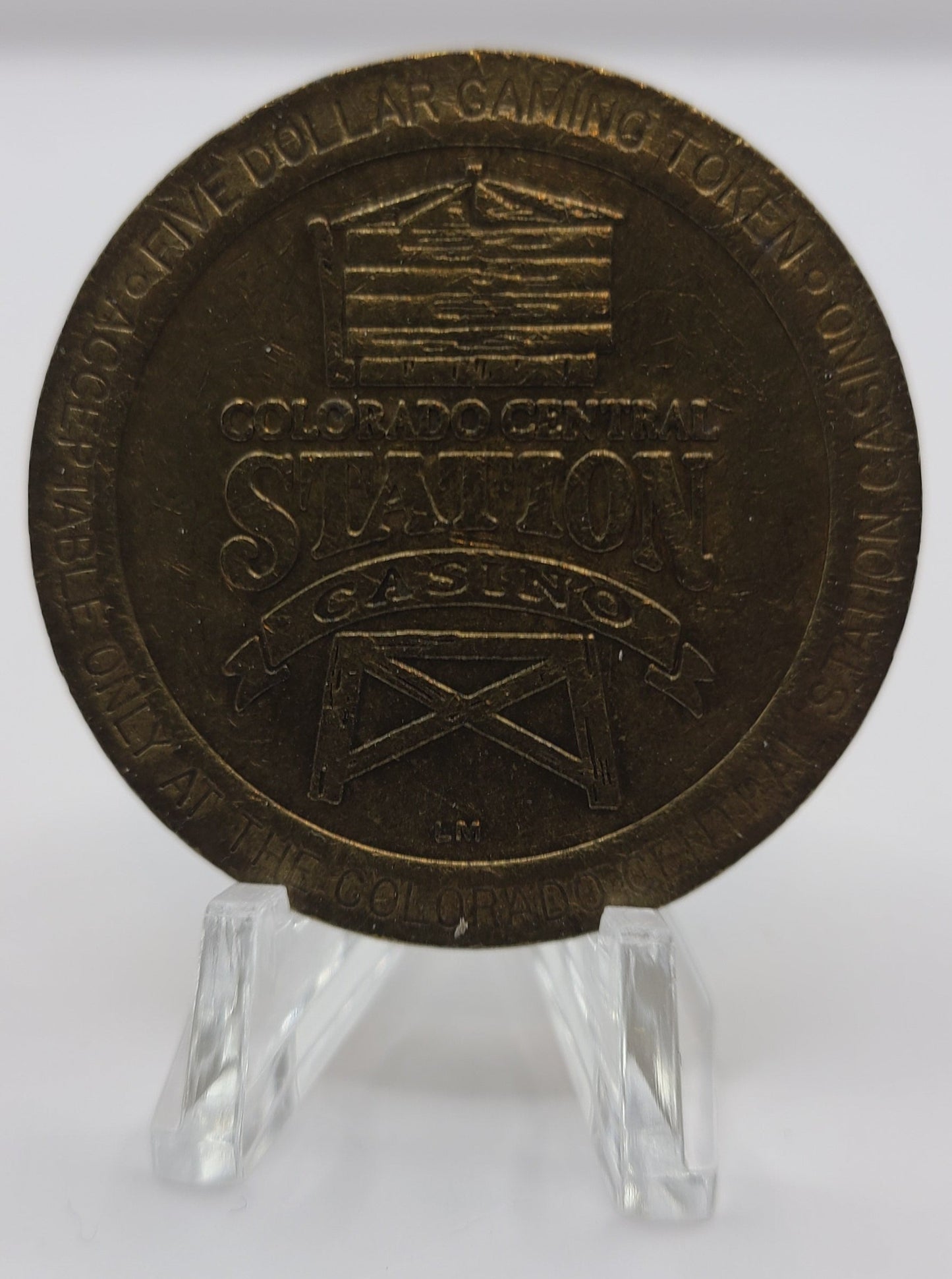 Colorado Central Station Casino CO 1993 $5 Gaming Token