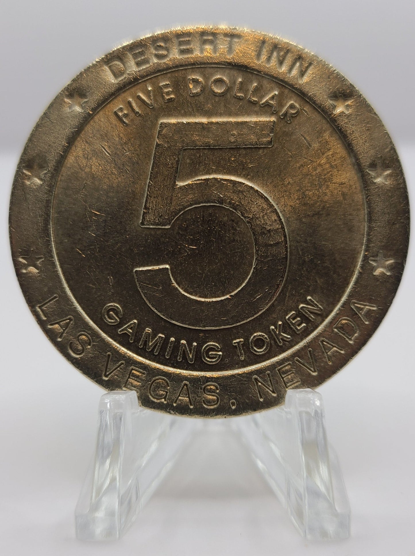Desert Inn Hotel Casino Las Vegas NV 1997 $5 Gaming Token