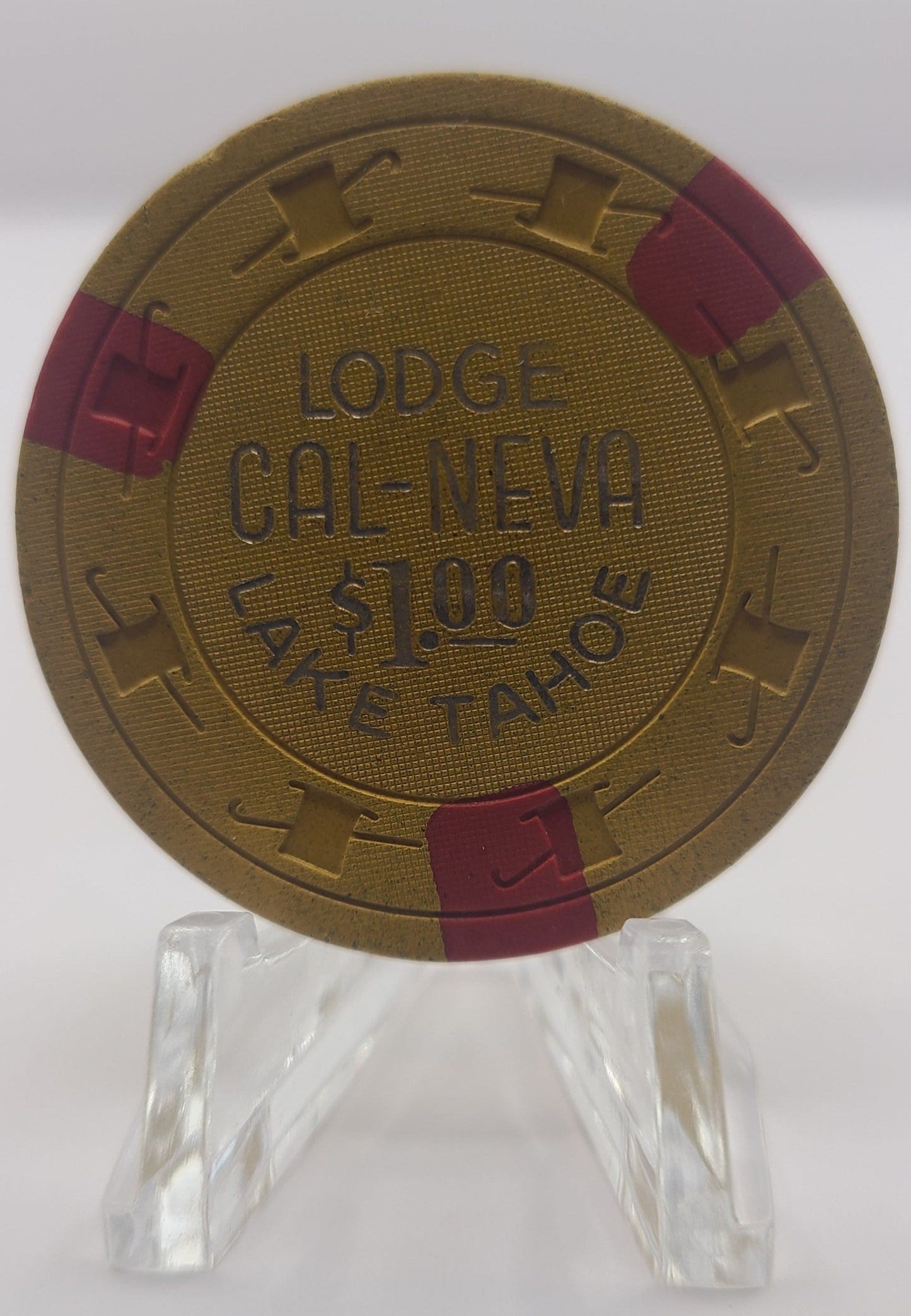 Cal-Neva Lodge Lake Tahoe NV 1965 $1 Chip N3776