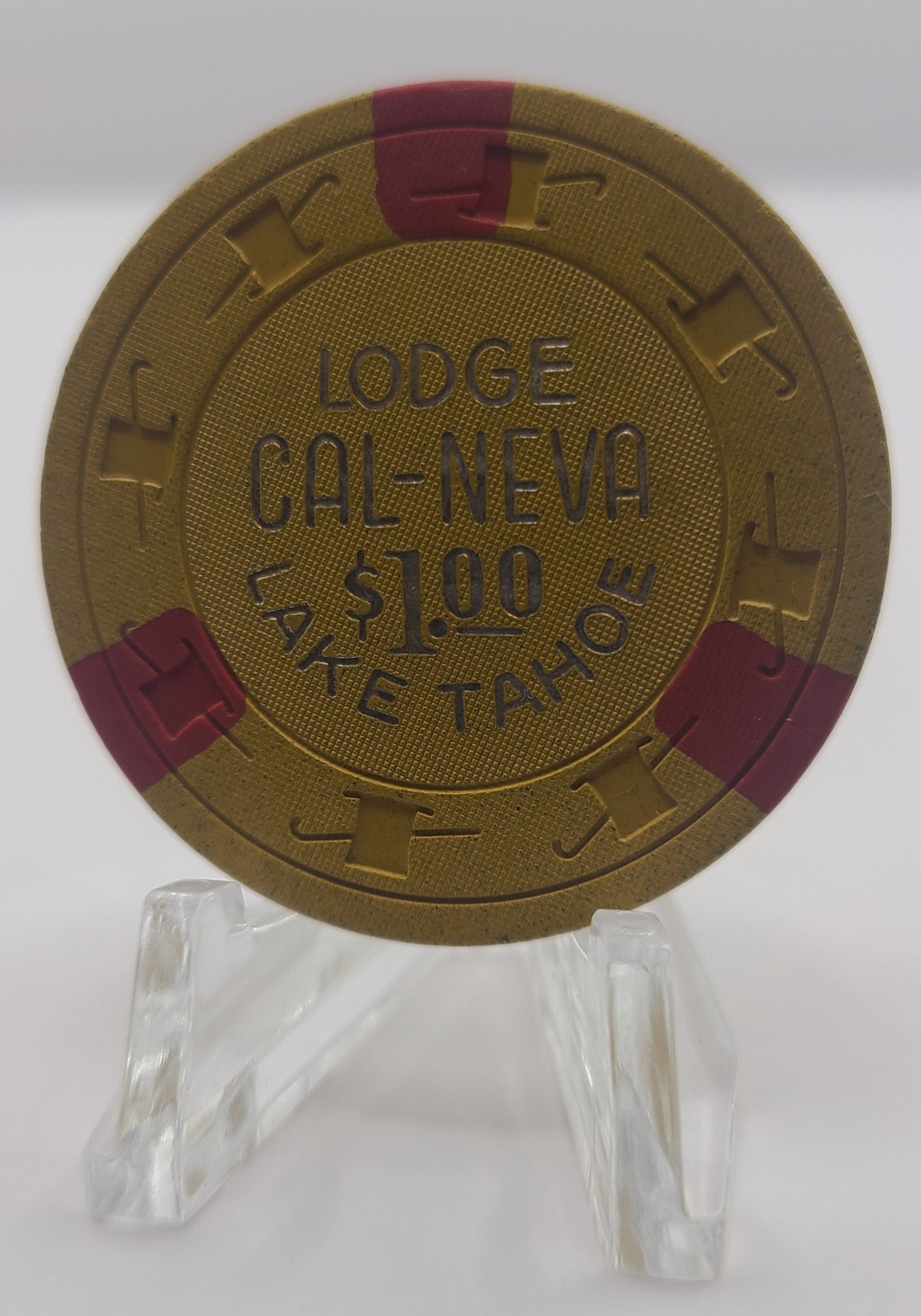 Cal-Neva Lodge Lake Tahoe NV 1965 $1 Chip N3776