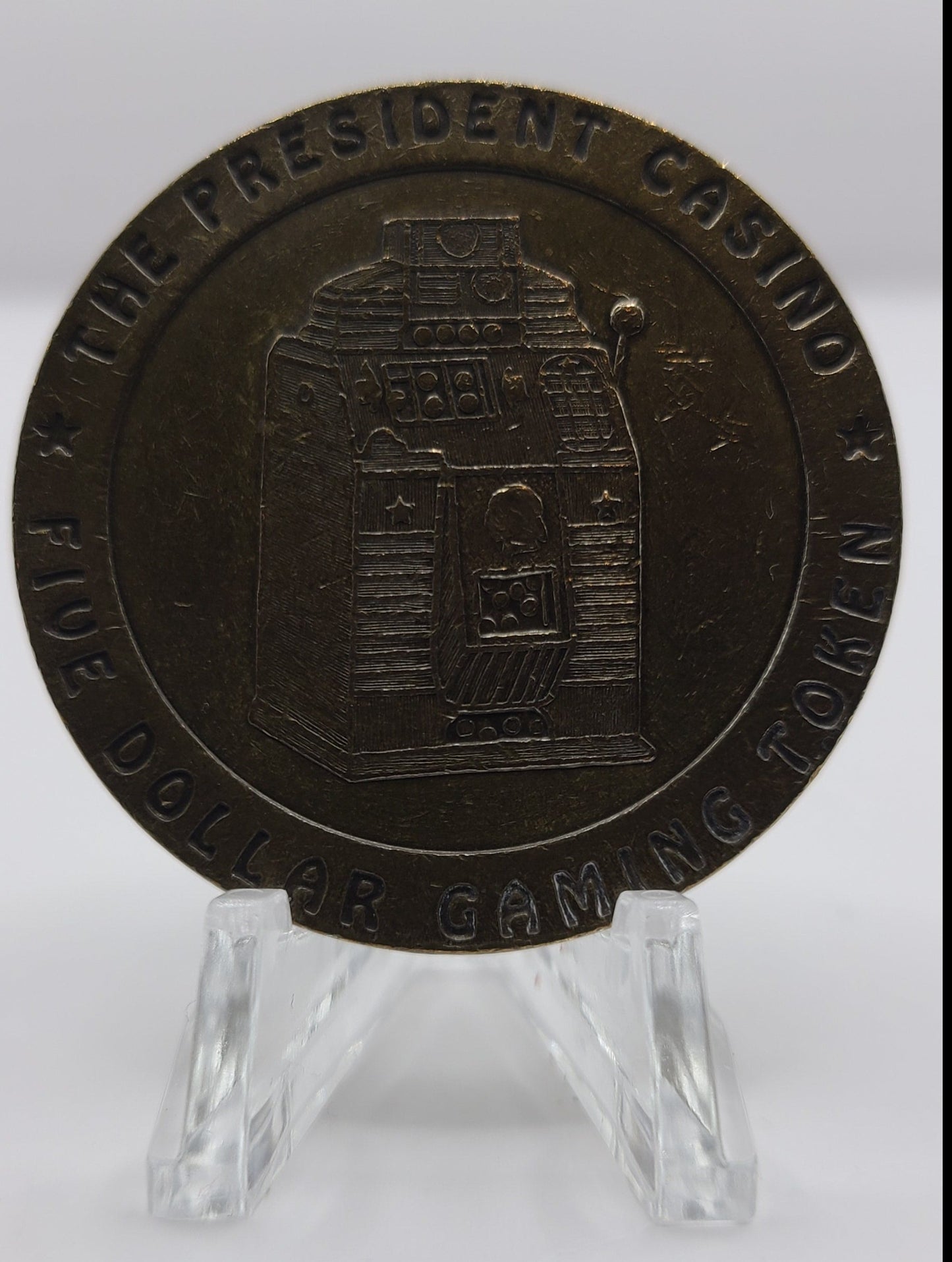 President "Riverboat" Casino Biloxi MS $5 Gaming Token