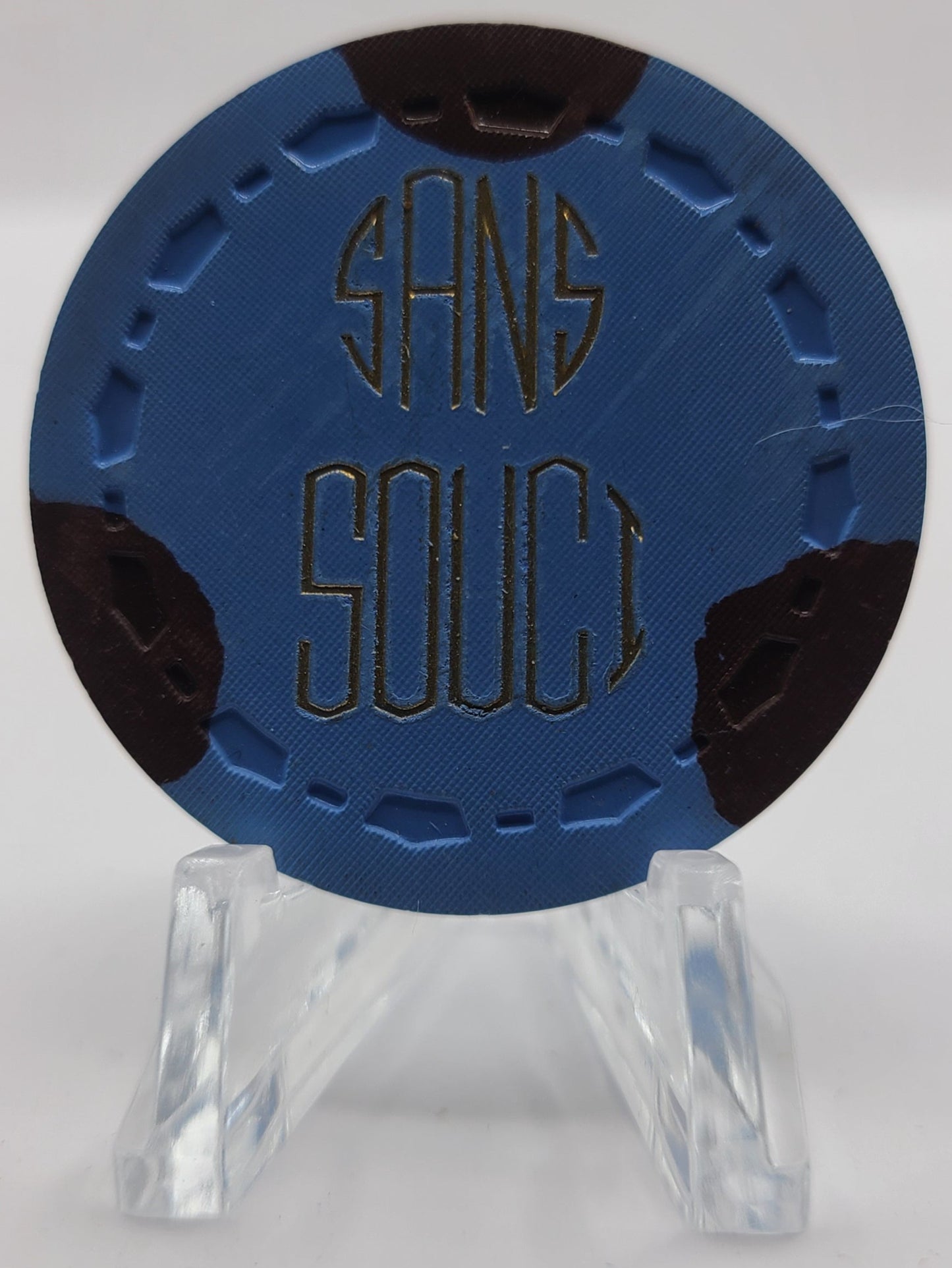 Sans Souci Casino Las Vegas NV 1960 $100 Casino Chip V3382