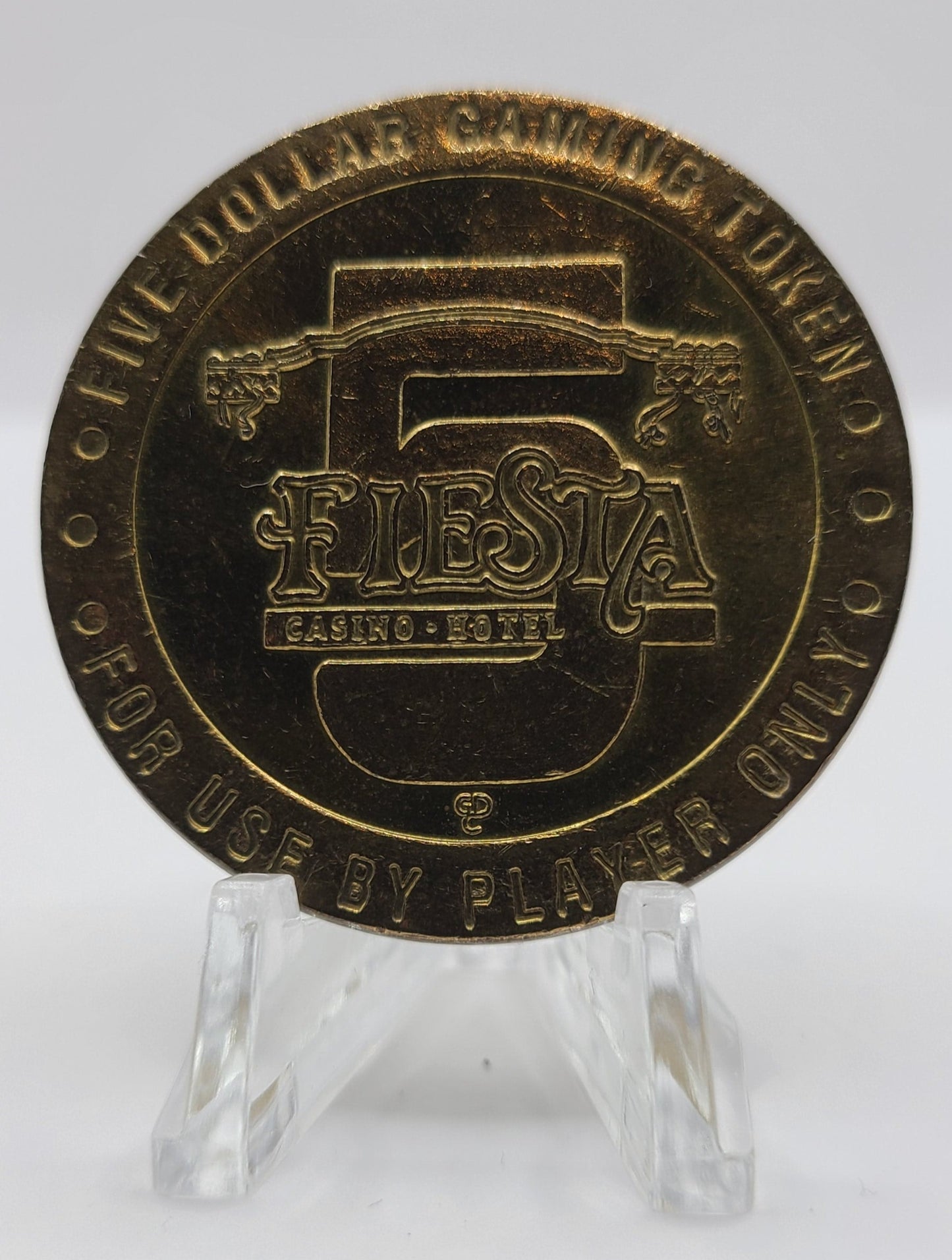 Fiesta Casino Las Vegas NV 1994 $5 Gaming Token