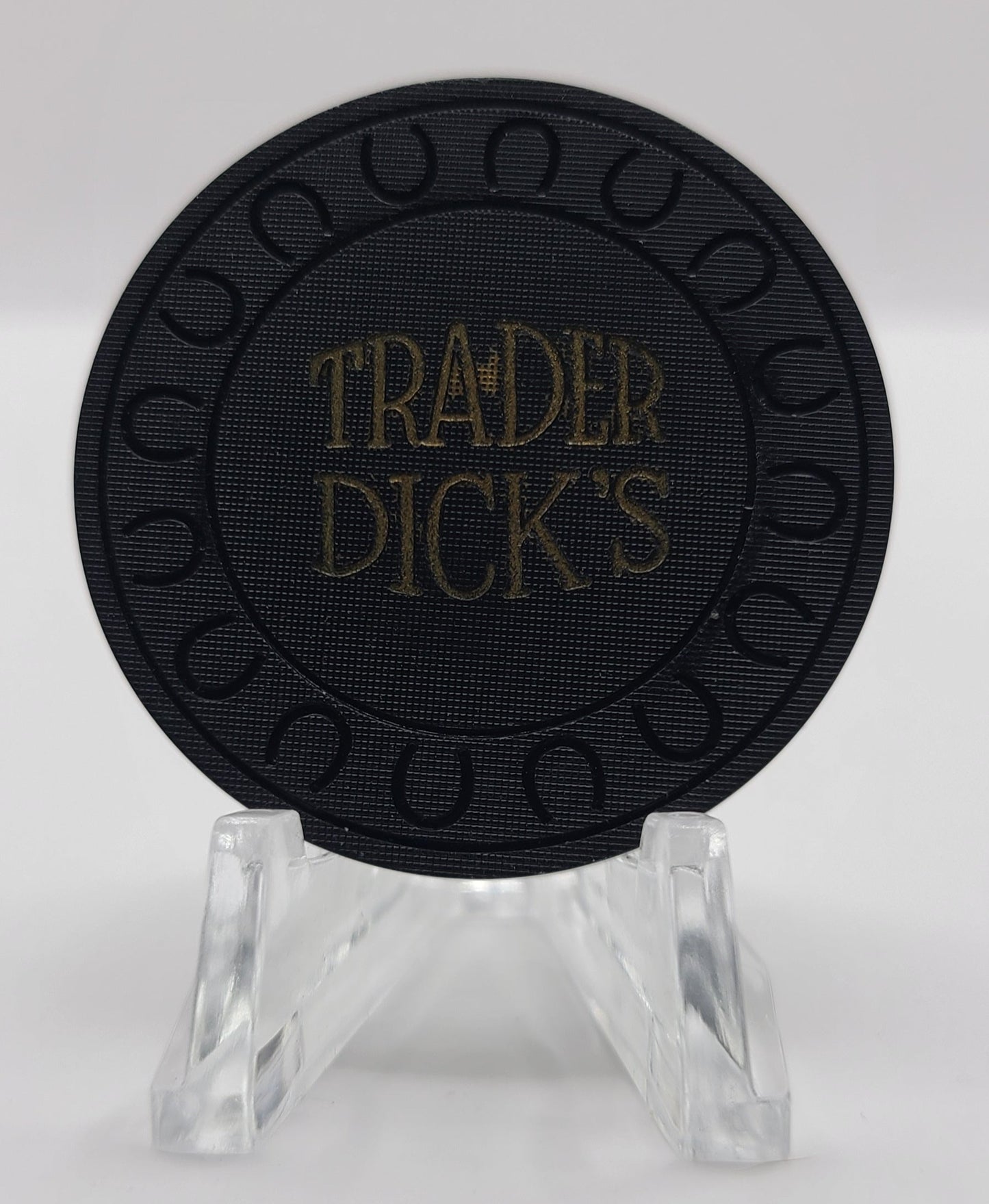 Trader Dick's Sparks Nevada 1958 Casino Chip (Black) N4426