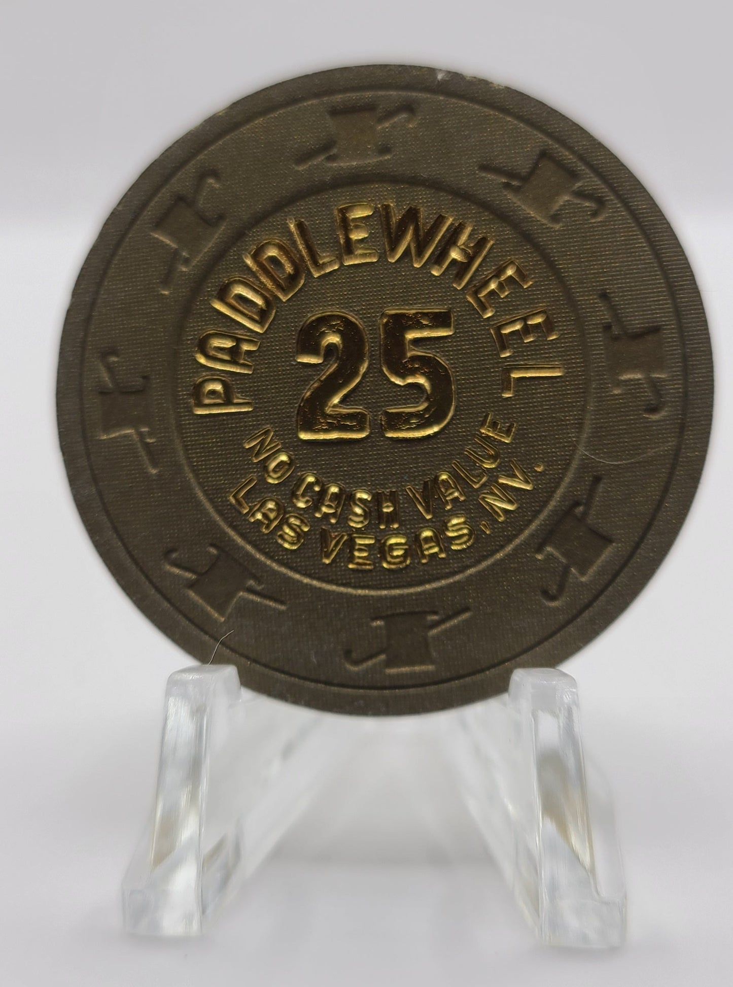Paddlewheel Casino Las Vegas Nevada 1988 NCV 25 Casino Chip N2765