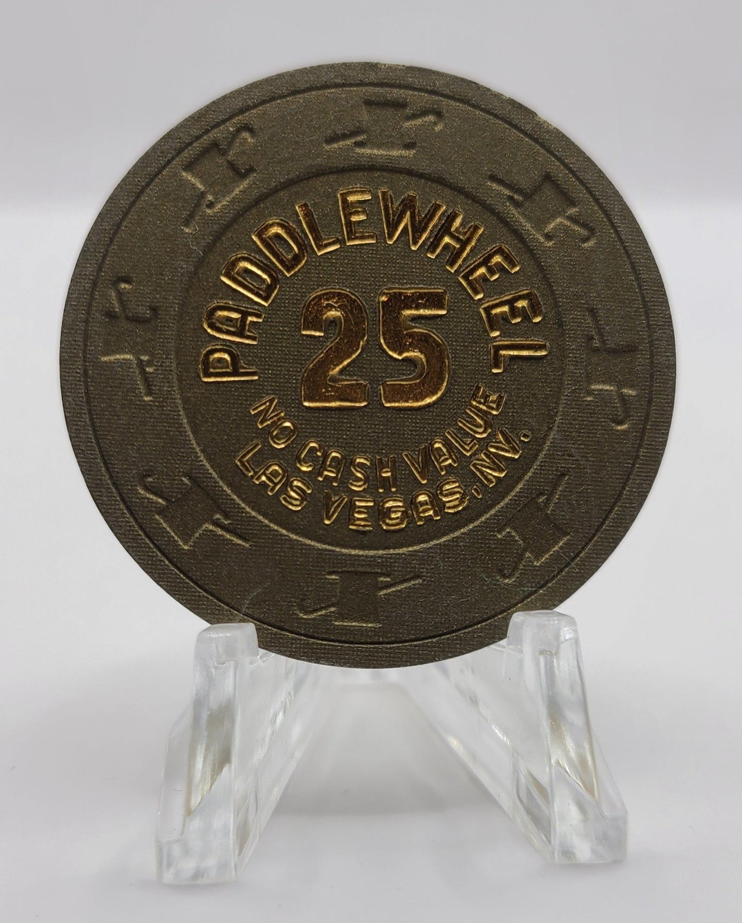 Paddlewheel Casino Las Vegas Nevada 1988 NCV 25 Casino Chip N2765