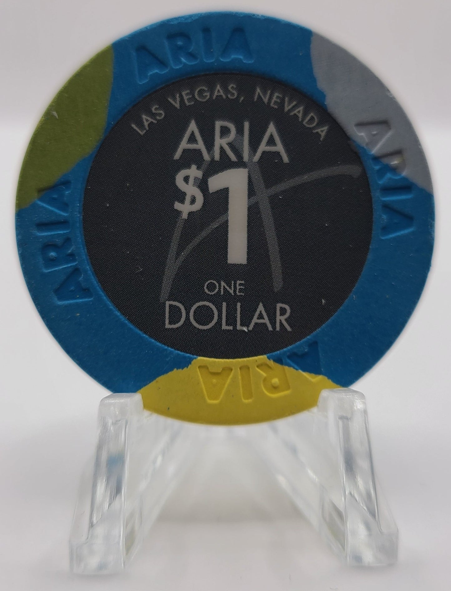 Aria Hotel Casino Las Vegas Nevada 2009 $1 Casino Chip E9220