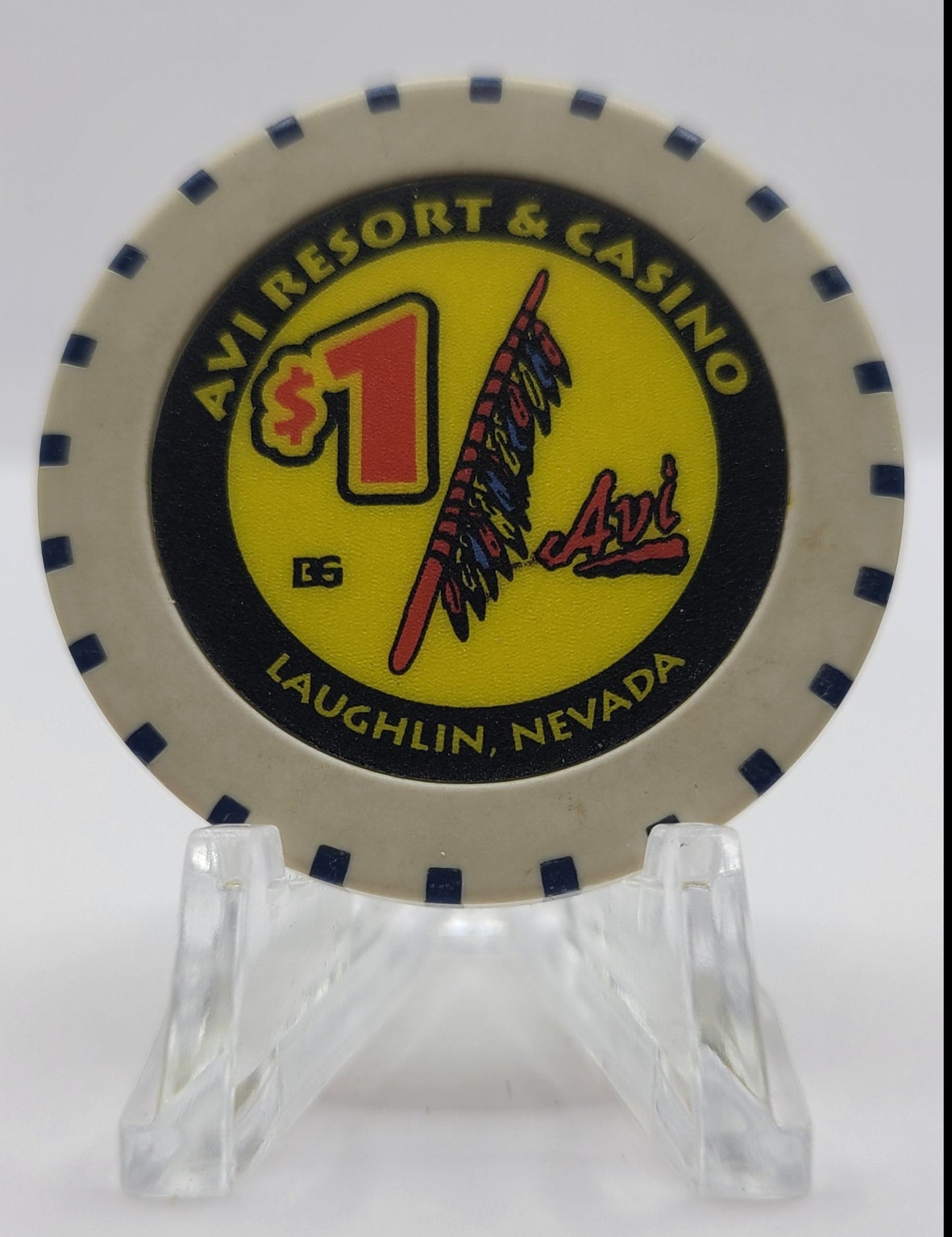 Avi Casino Laughlin Nevada 2006 $1 Chip E5124