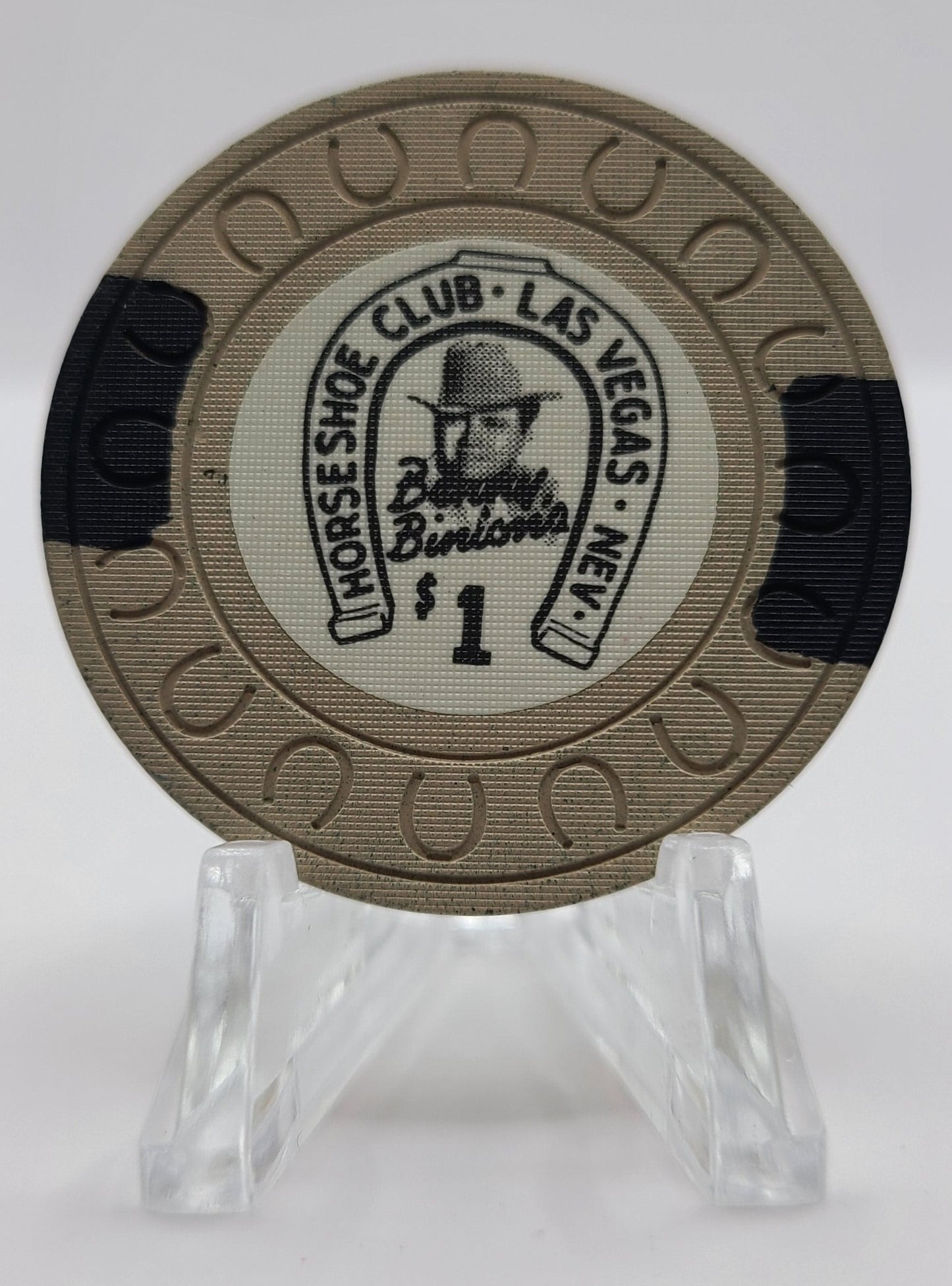 Horseshoe Casino Binion's Las Vegas Nevada $1 Chip (Circulated)
