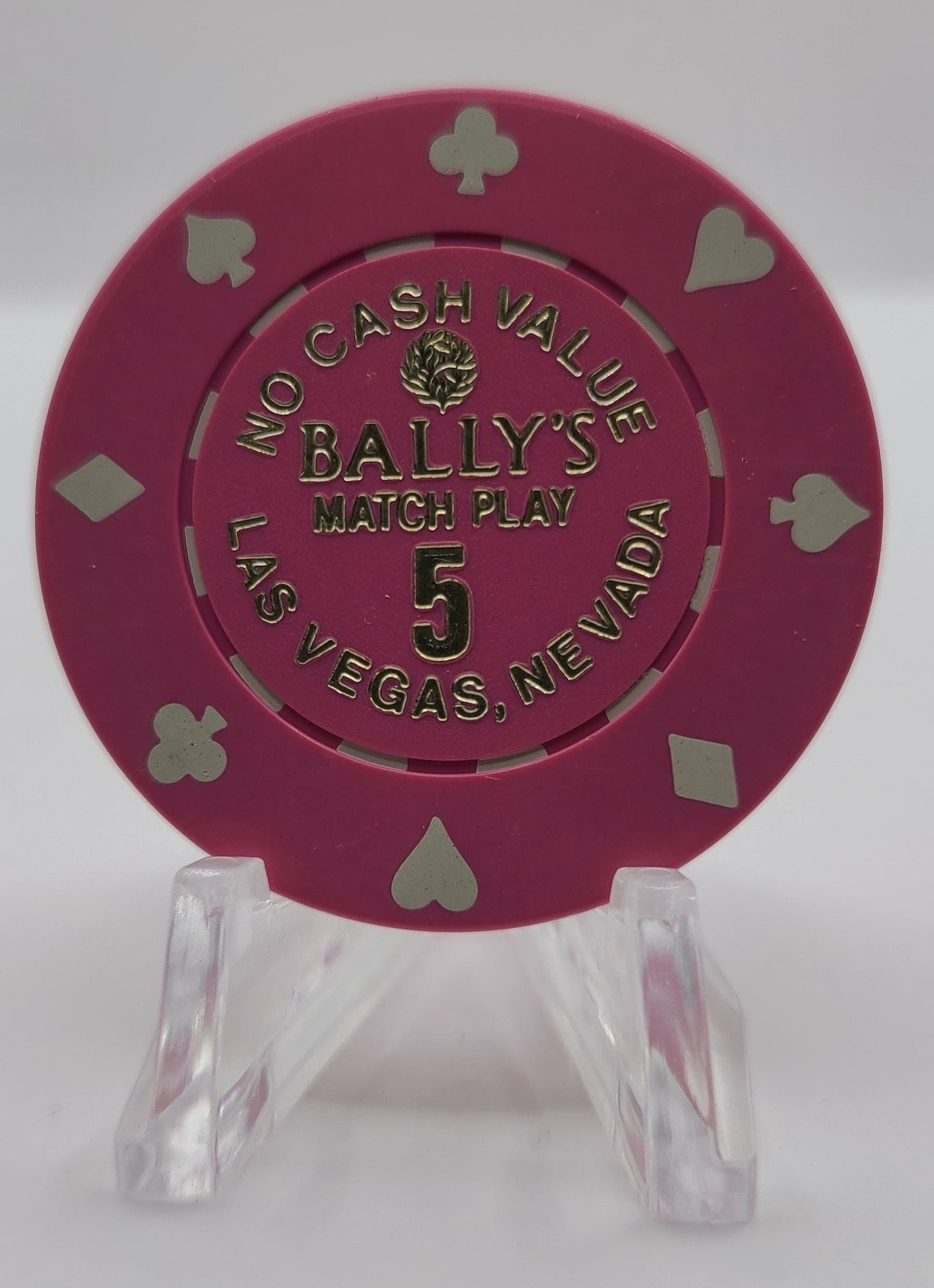 Bally’s Casino Las Vegas Nevada 1988 "Match Play" NCV 5 Chip N0224