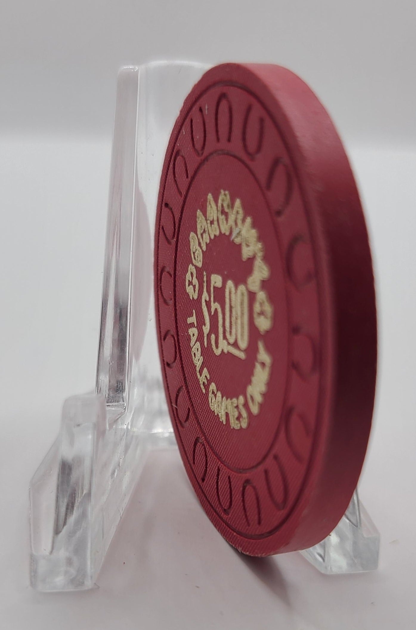 Barney's Casino Lake Tahoe Nevada 1985 $5 Casino Chip N4403