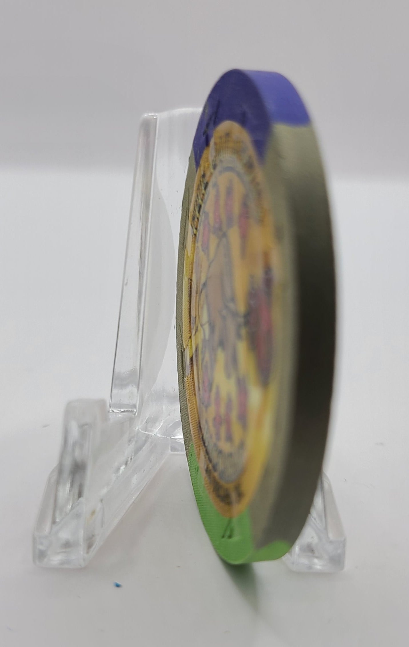 Palazzo Hotel Casino Las Vegas Nevada 2009 "Year of the Ox" 43mm Baccarat $8 Casino Chip