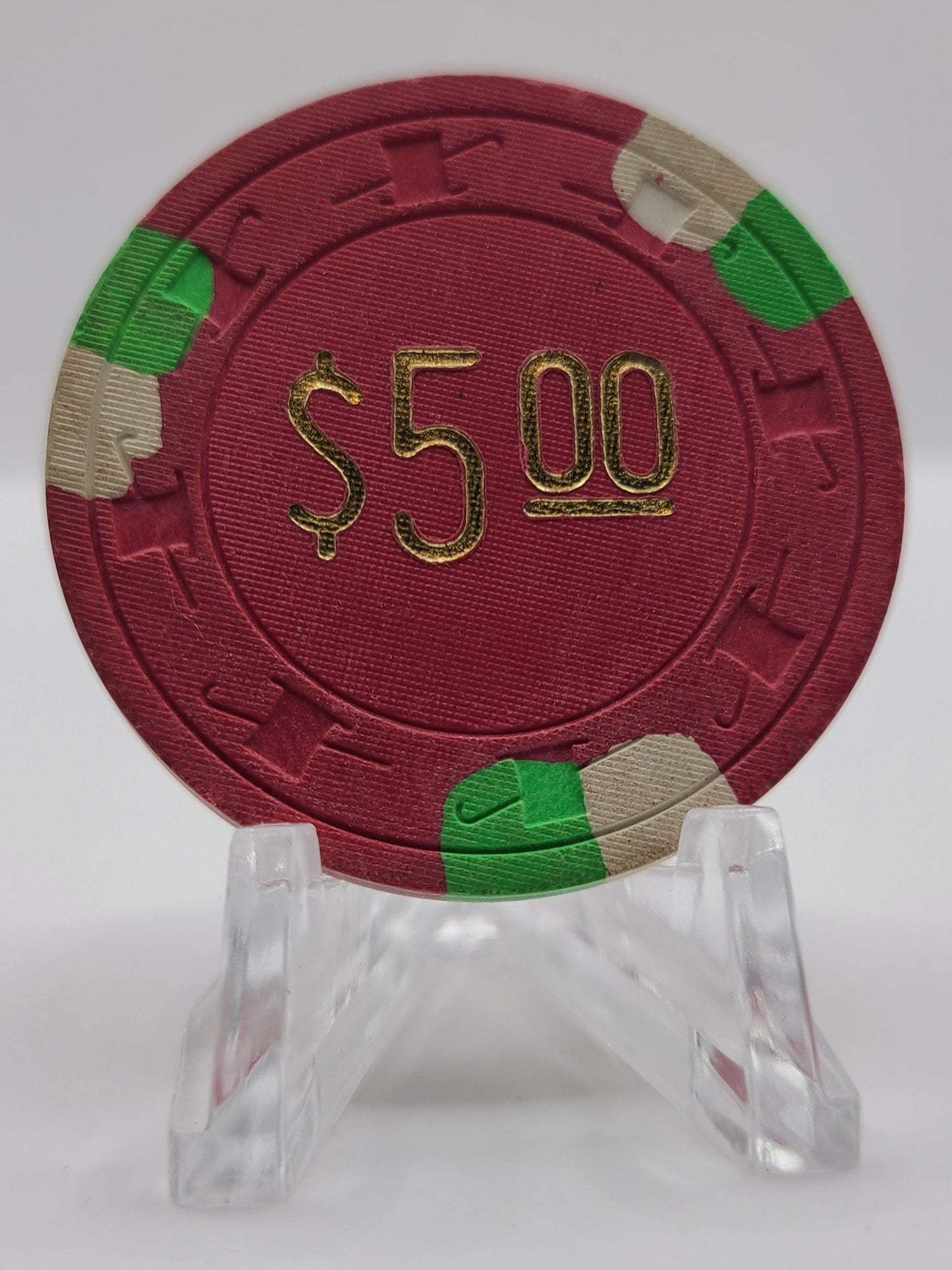 BJ's Pahrump Nevada 1978 $5 Chip N3157