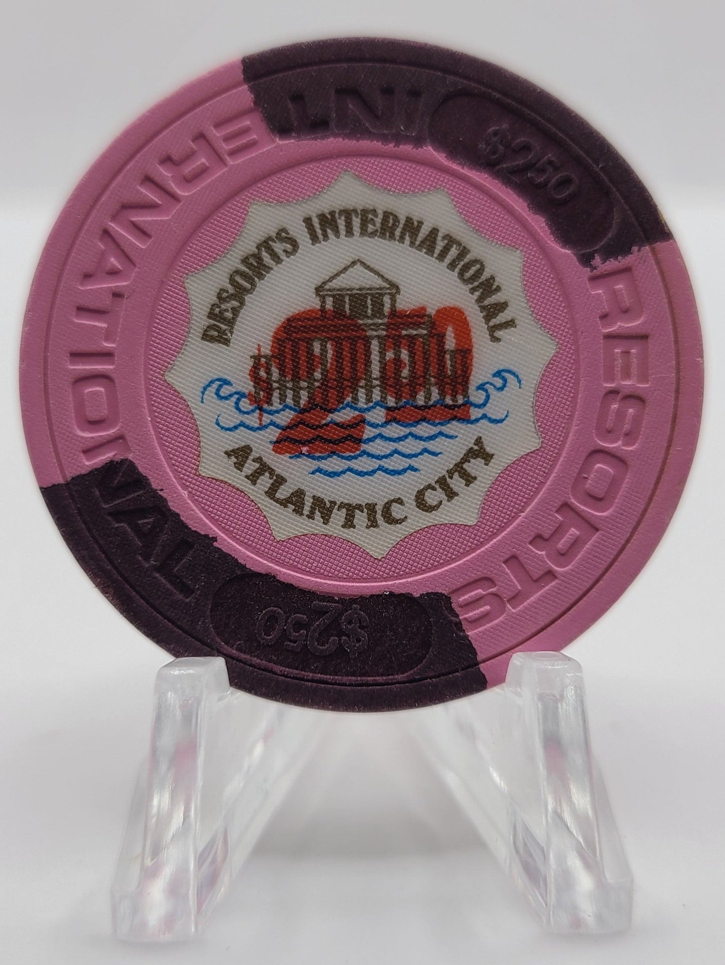 Resorts International Casino Atlantic City NJ $2.50 Chip