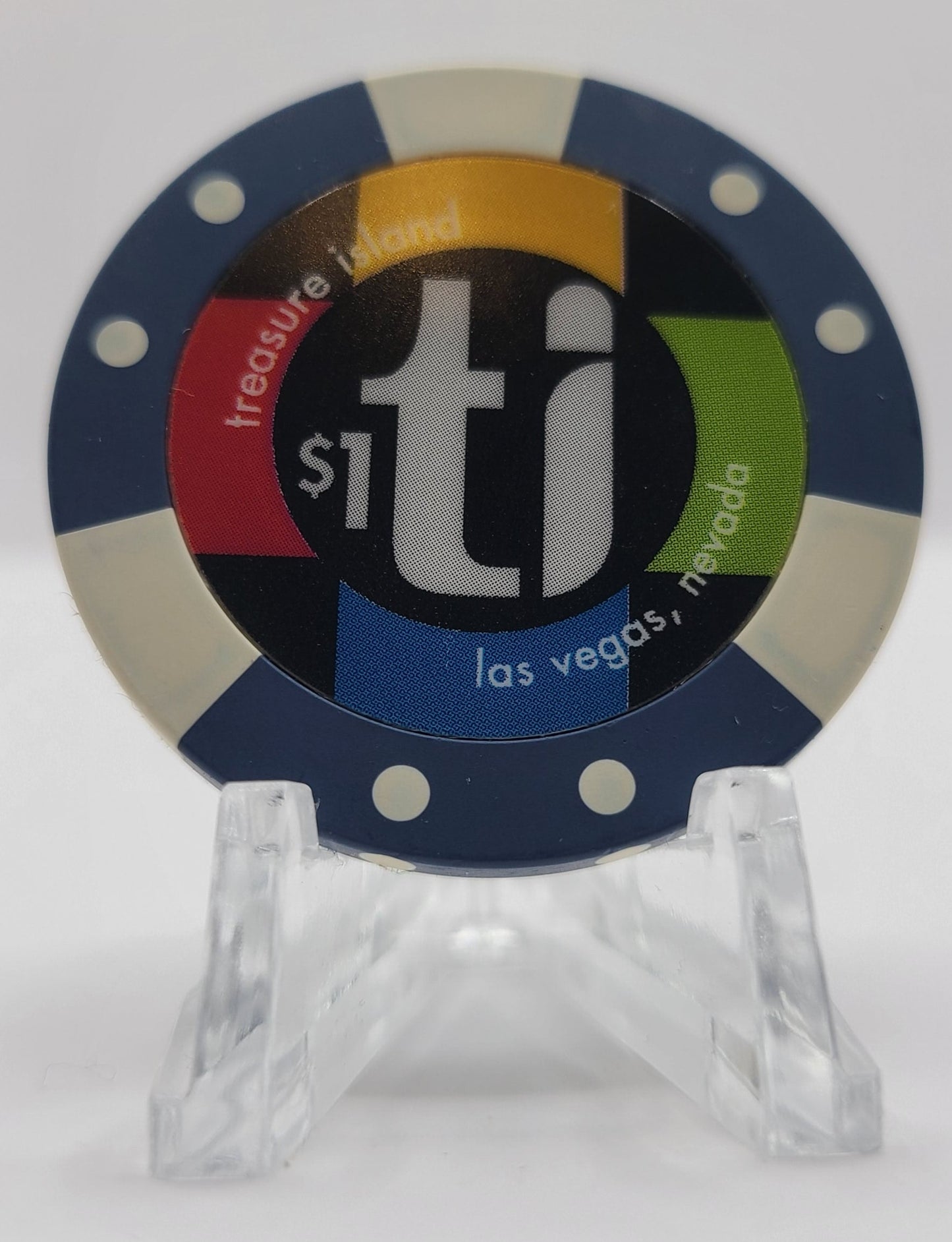 Treasure Island Casino Las Vegas Nevada 2006 $1 Casino Chip E5743
