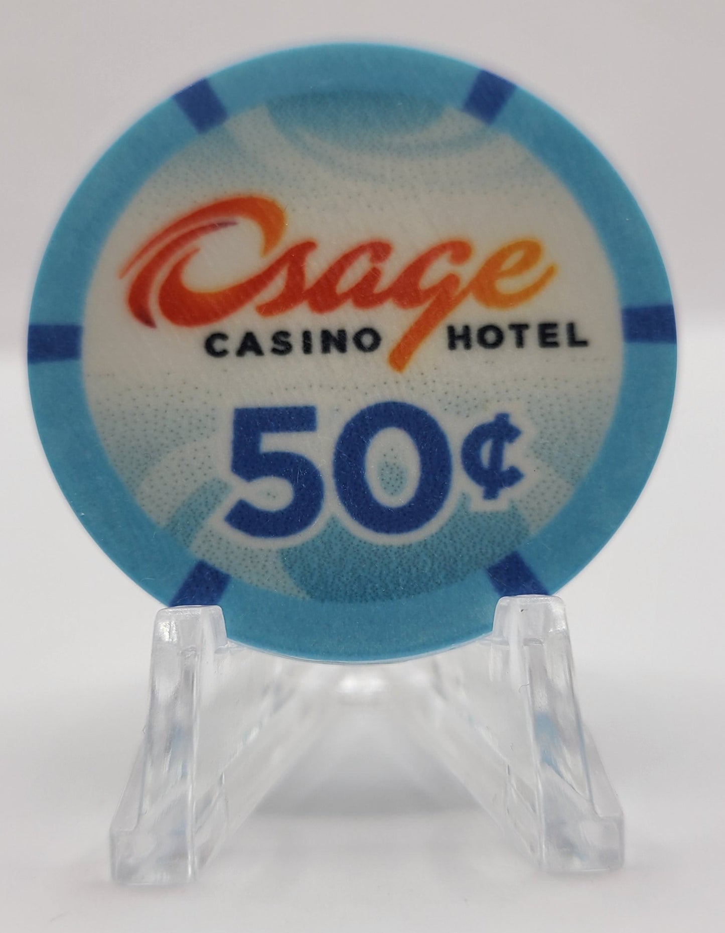 Osage Hotel Casino Tulsa Oklahoma 2022 $.50 Casino Chip