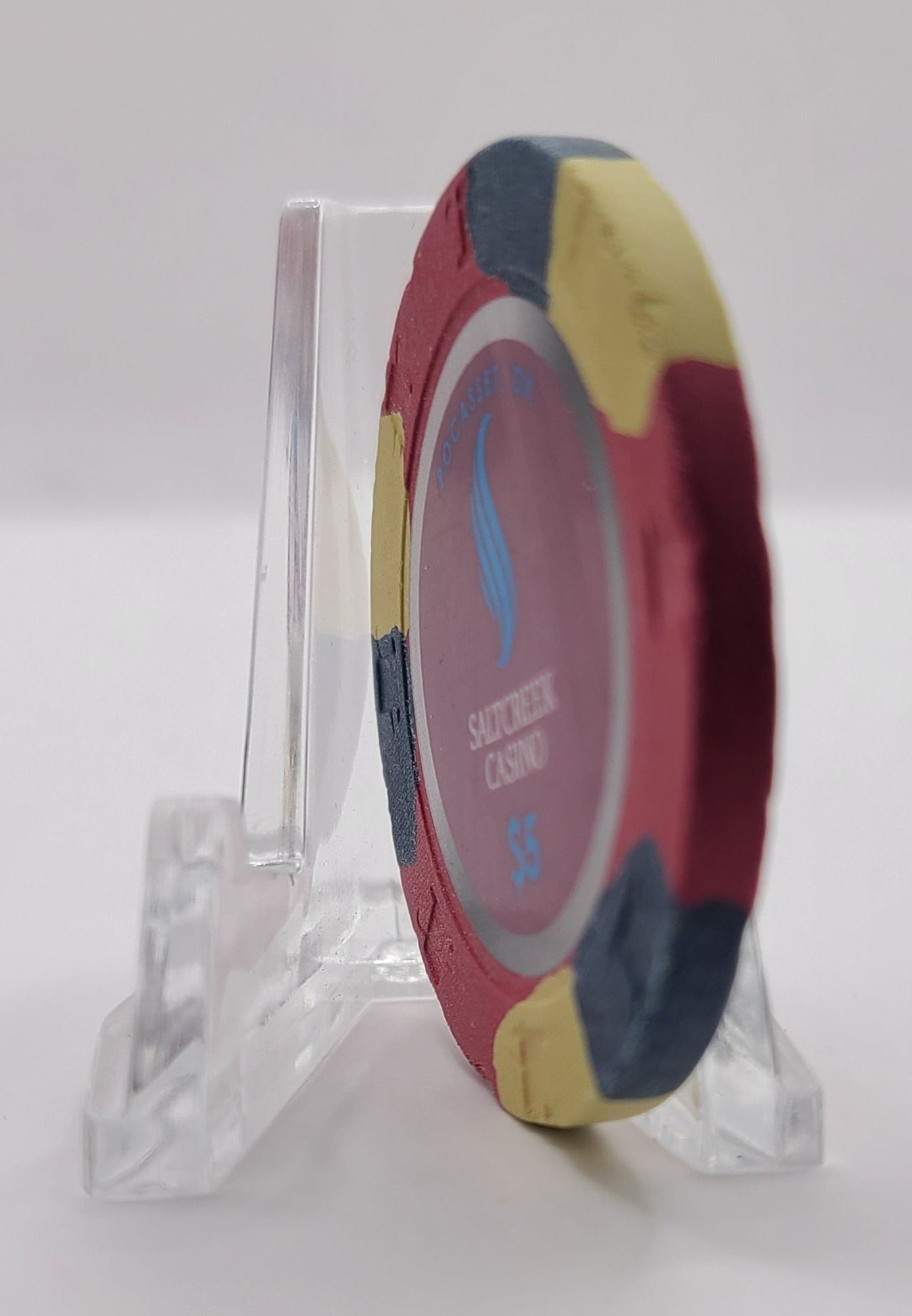 Saltcreek Casino Pocasset Oklahoma 2012 $5 Casino Chip