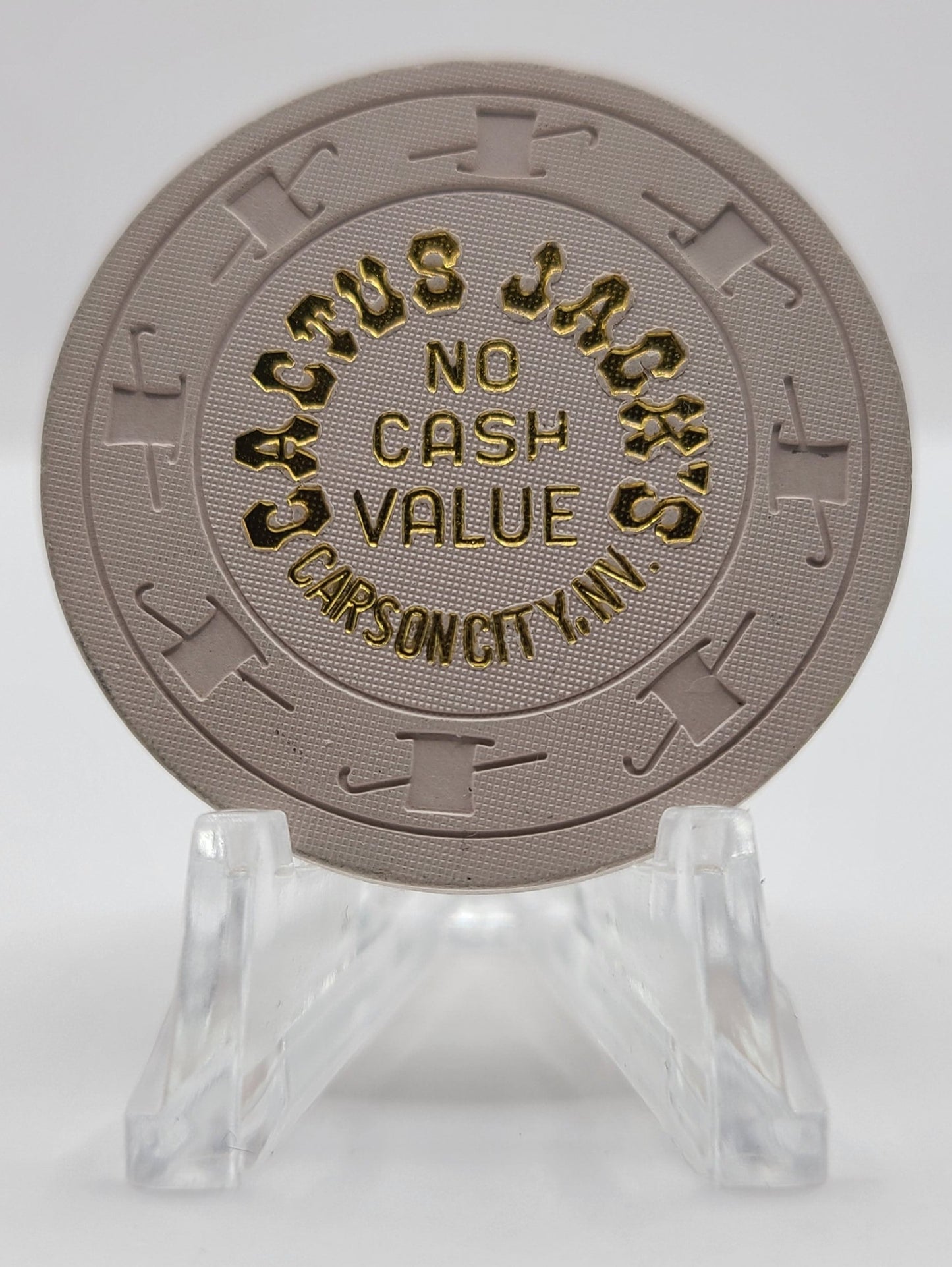 Cactus Jack's Carson City Nevada 1980's NCV Chip