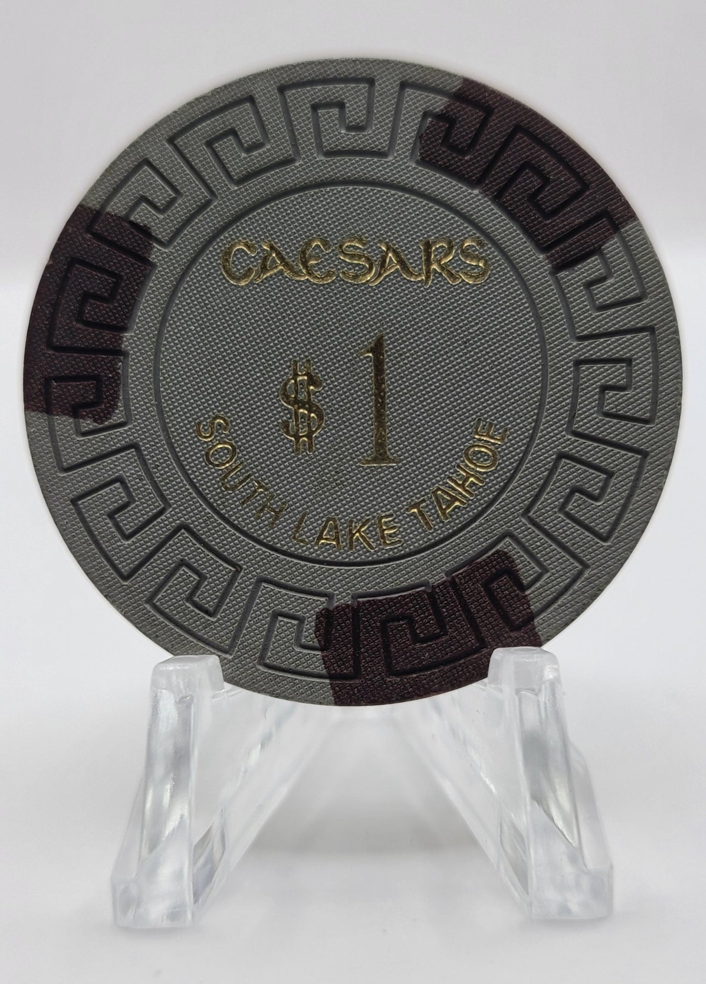 Caesars Inn Lake Tahoe Nevada 1969 $1 Casino Chip N4975