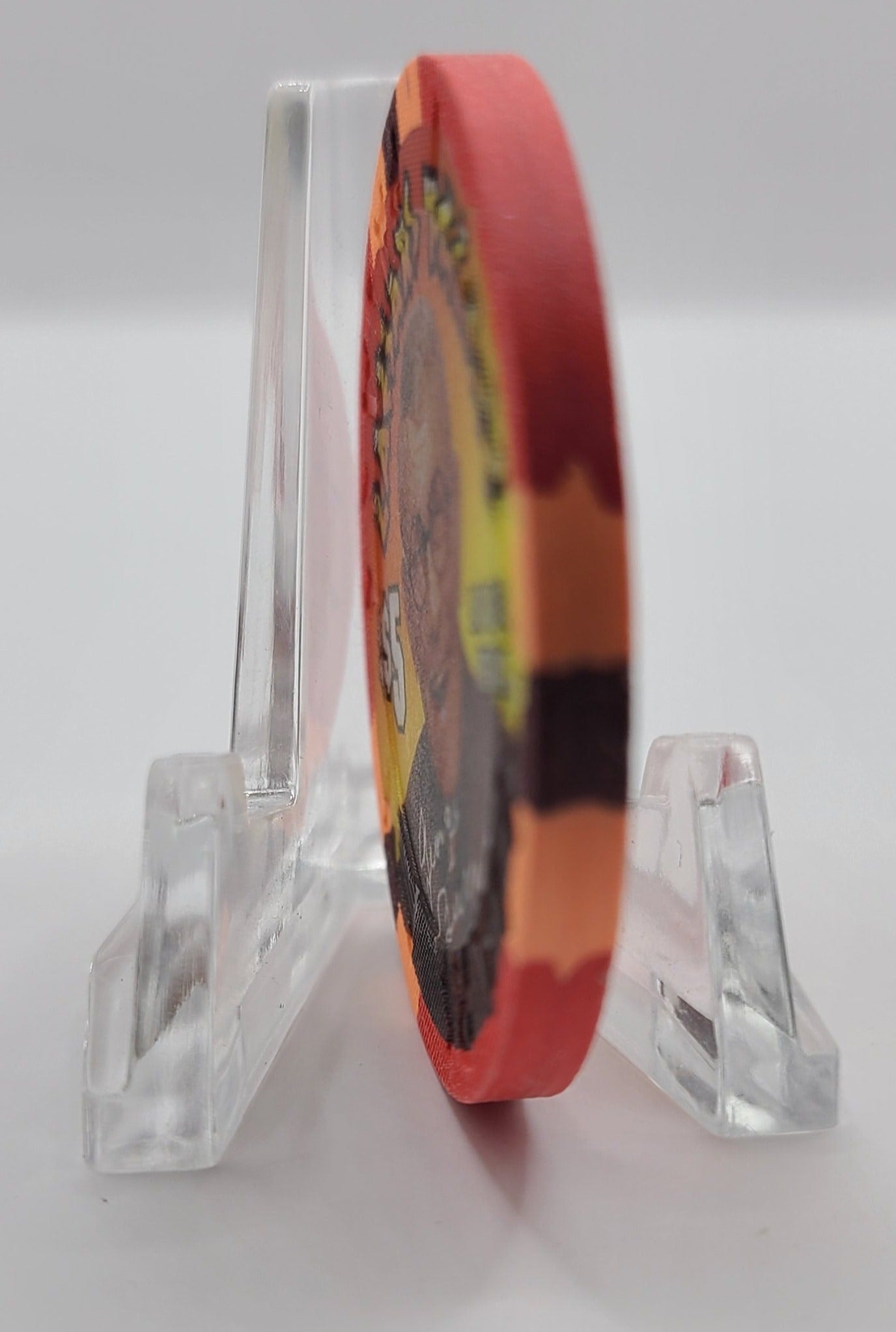 Caesars Palace Las Vegas Nevada 1995 "George Burns 100th Birthday" $5 Casino Chip N4732