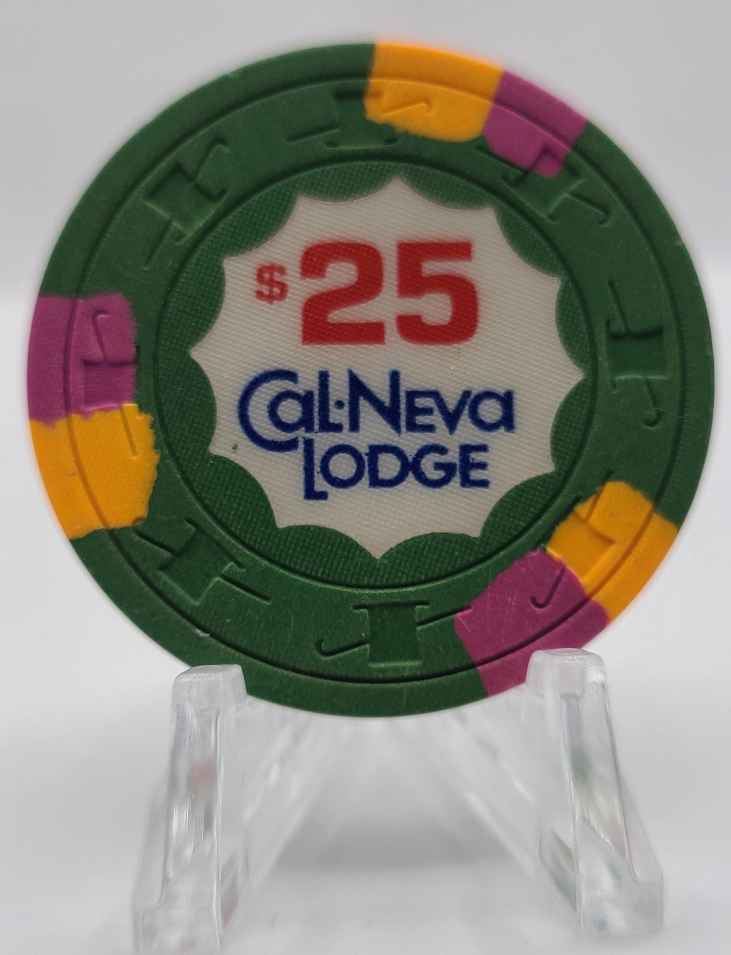 Cal-Neva Lodge Lake Tahoe Nevada 1980's $25 Chip M9420