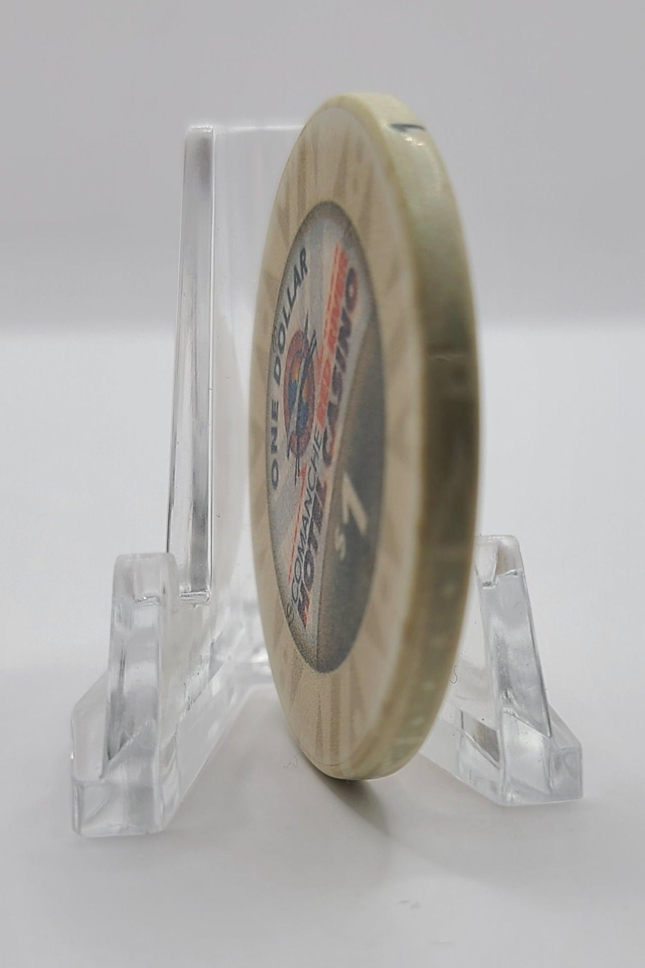 Comanche Red River Casino Devol Oklahoma 2019 $1 Casino Chip