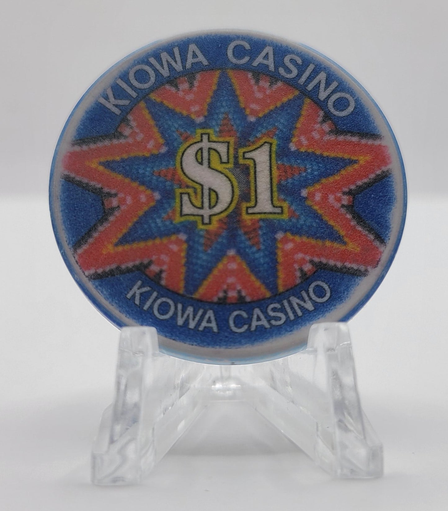 Kiowa Casino Devol Oklahoma $1 Chip