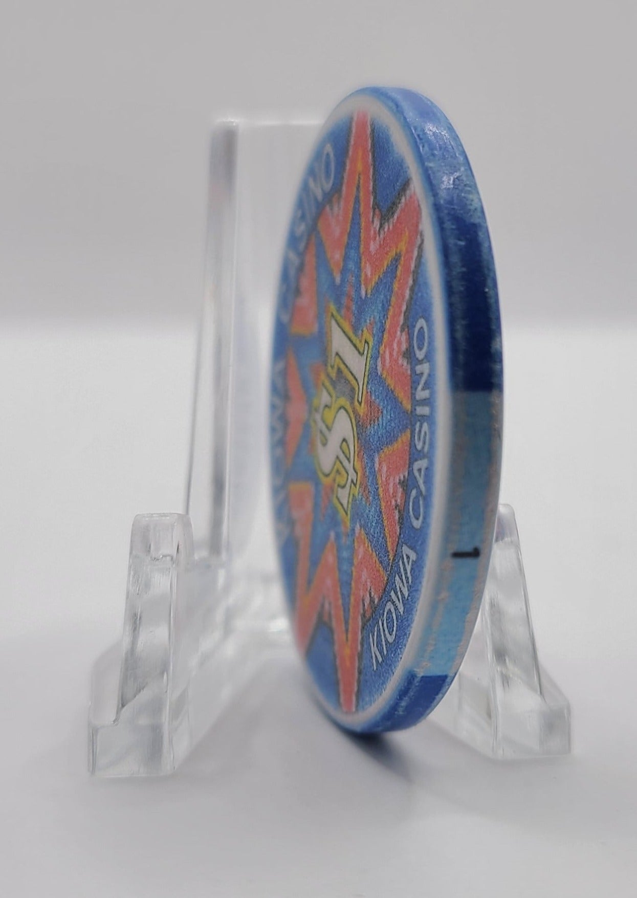 Kiowa Casino Devol Oklahoma $1 Chip