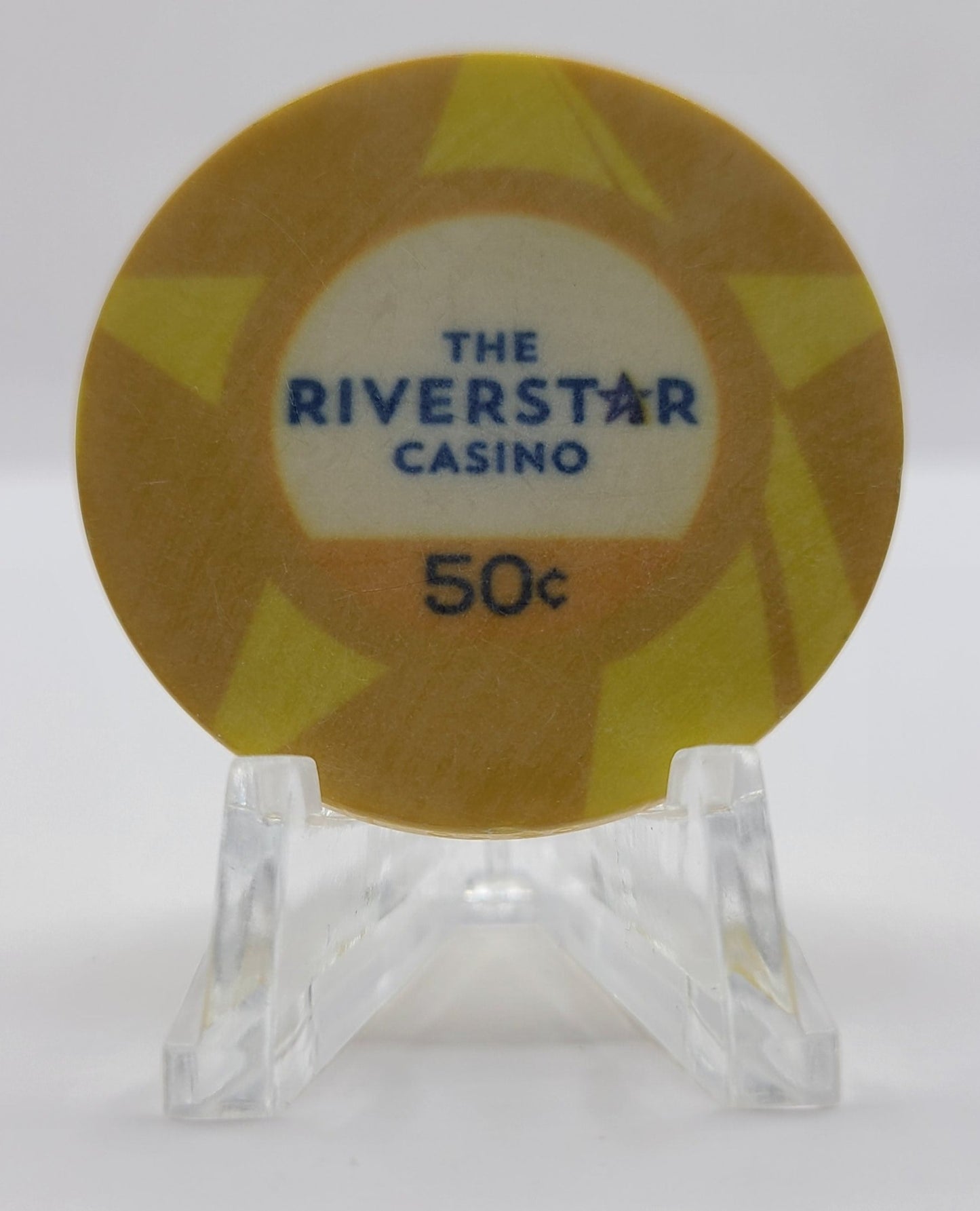Riverstar Casino Terral Oklahoma 2018 $.50 Casino Chip