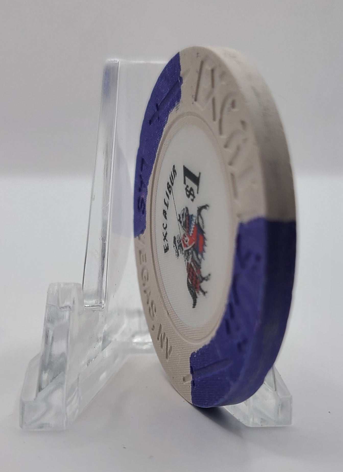 Excalibur Casino Las Vegas Nevada 1990 $1 Casino Chip N1577