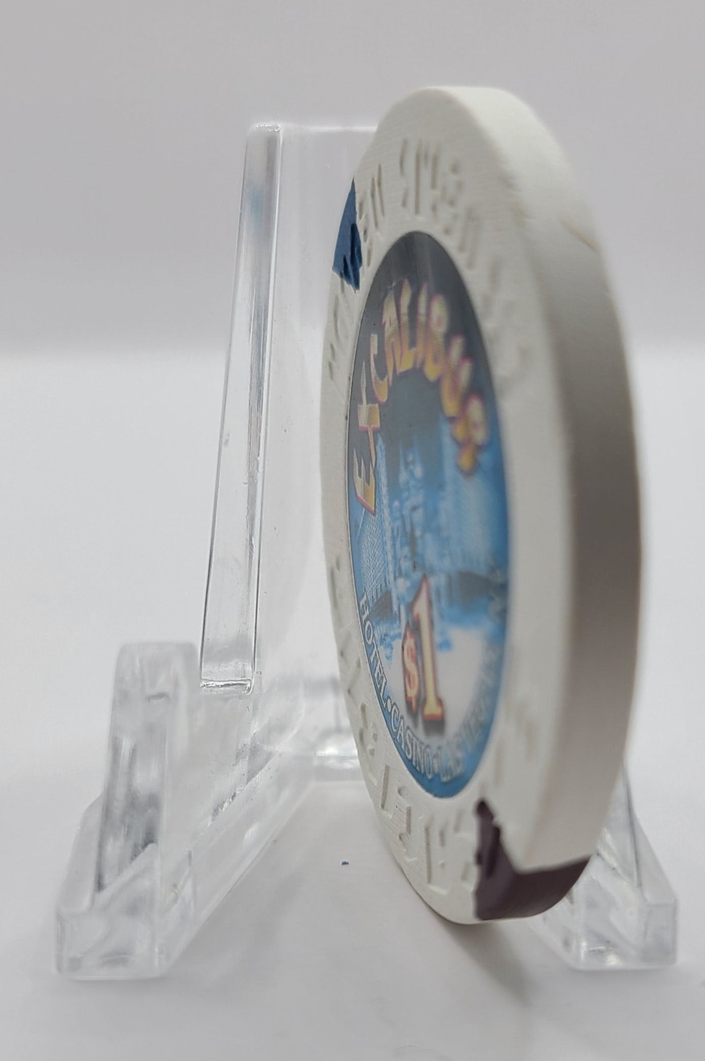 Excalibur Hotel Casino Las Vegas Nevada 2006 $1 Casino Chip E5018