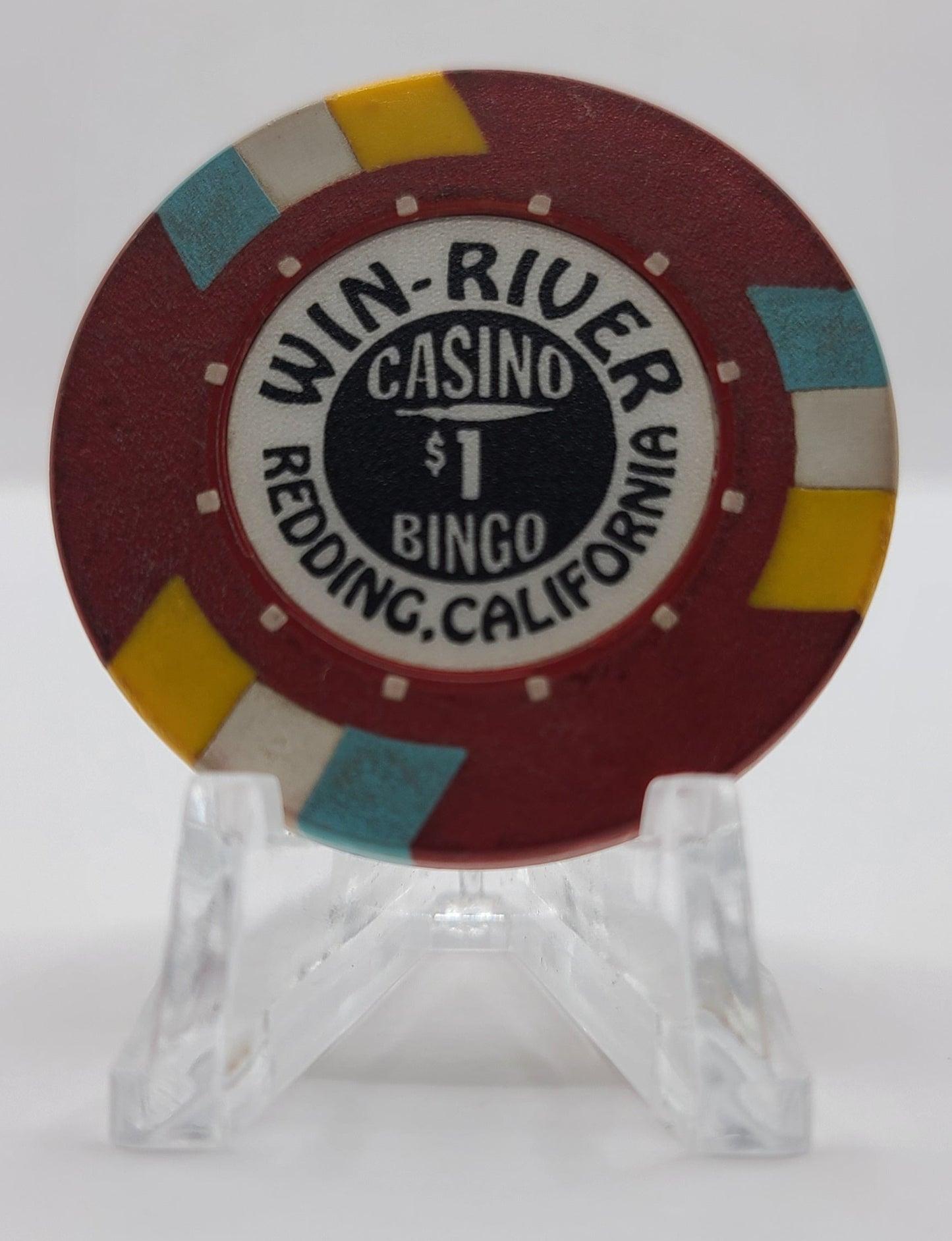 Win-River Casino Redding California $1 Chip