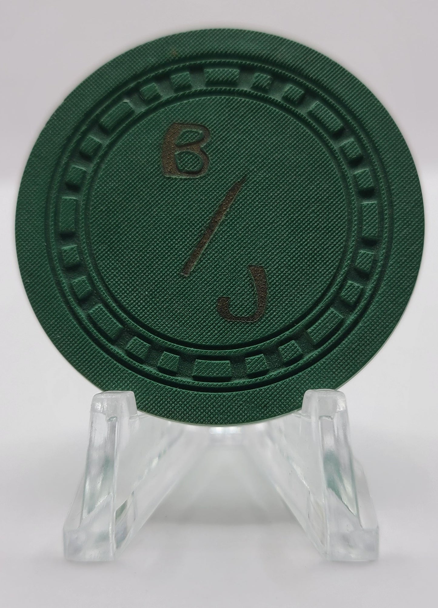 Gateway Club "George's" Lake Tahoe 1940's Chip E7118.green