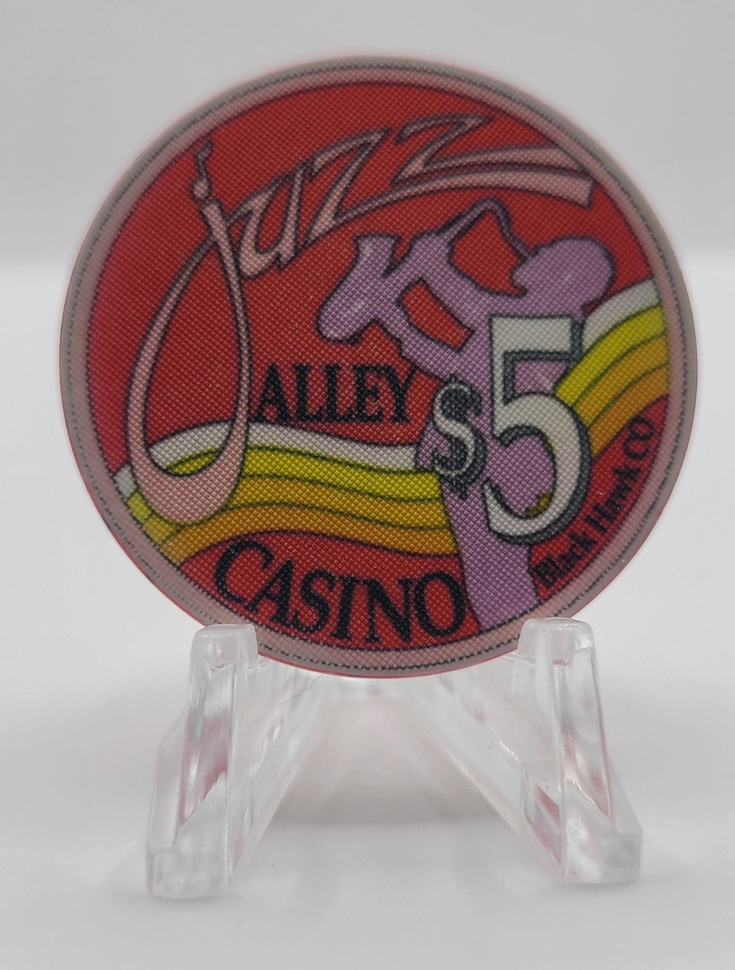Jazz Alley Black Hawk Colorado $5 Chip