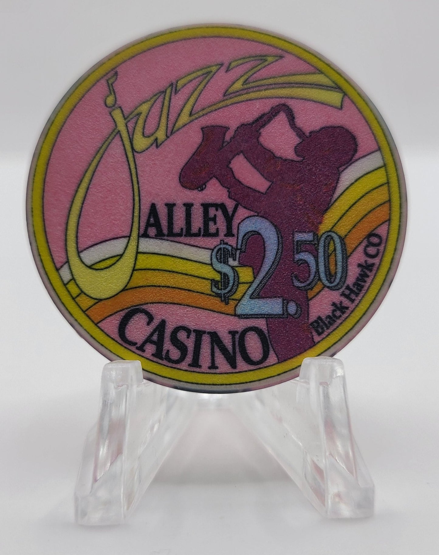 Jazz Alley Black Hawk Colorado $2.50 Chip