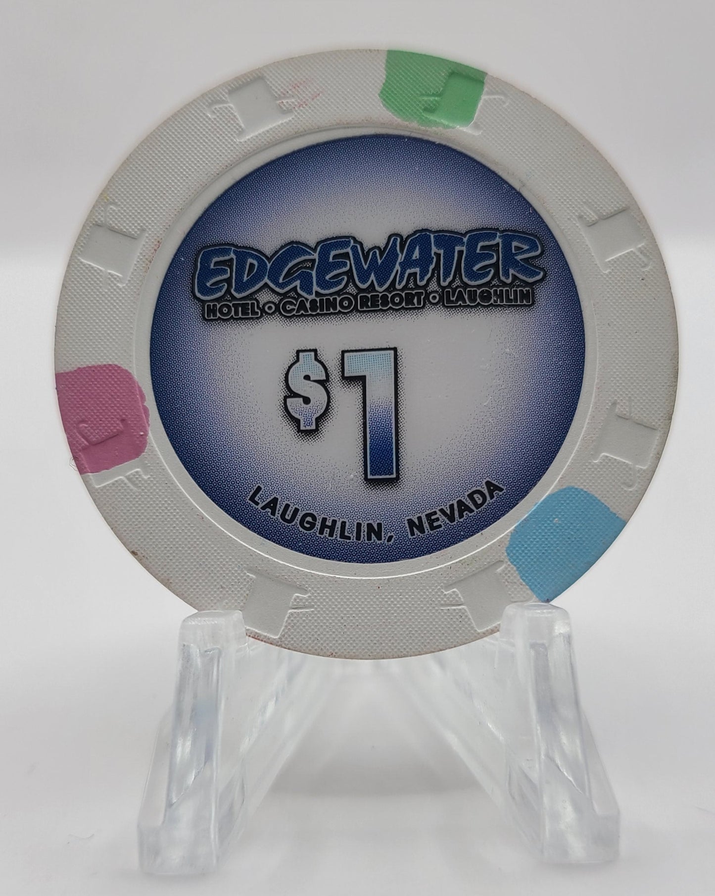 Edgewater Casino Laughlin Nevada 2016 $1 Chip