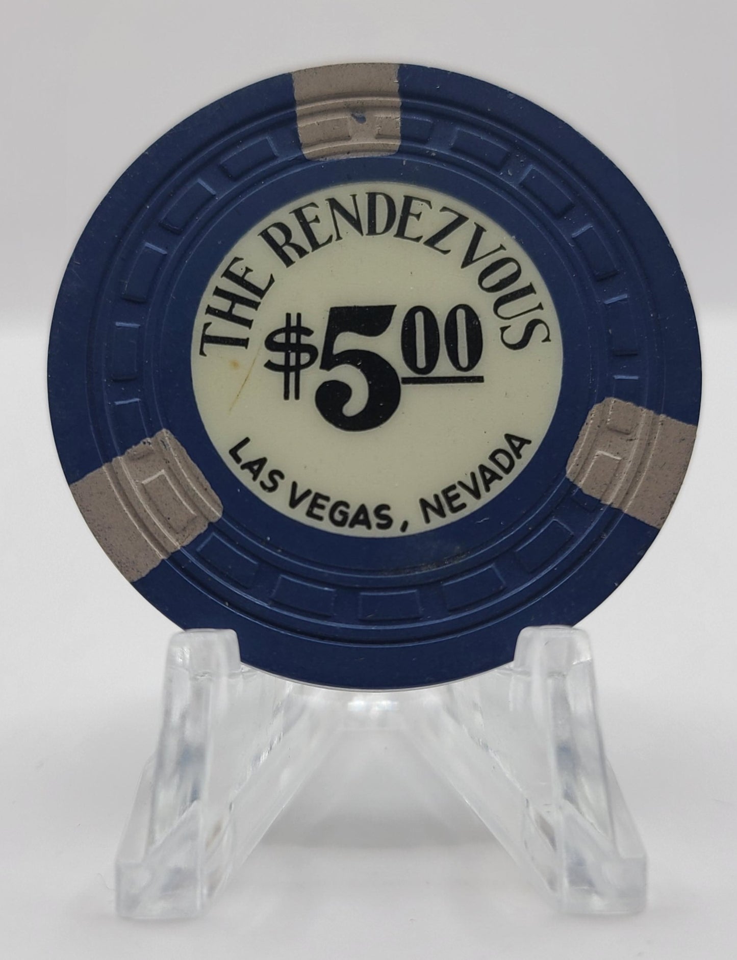 The Rendezvous Casino Las Vegas Nevada 1960 $5 Chip