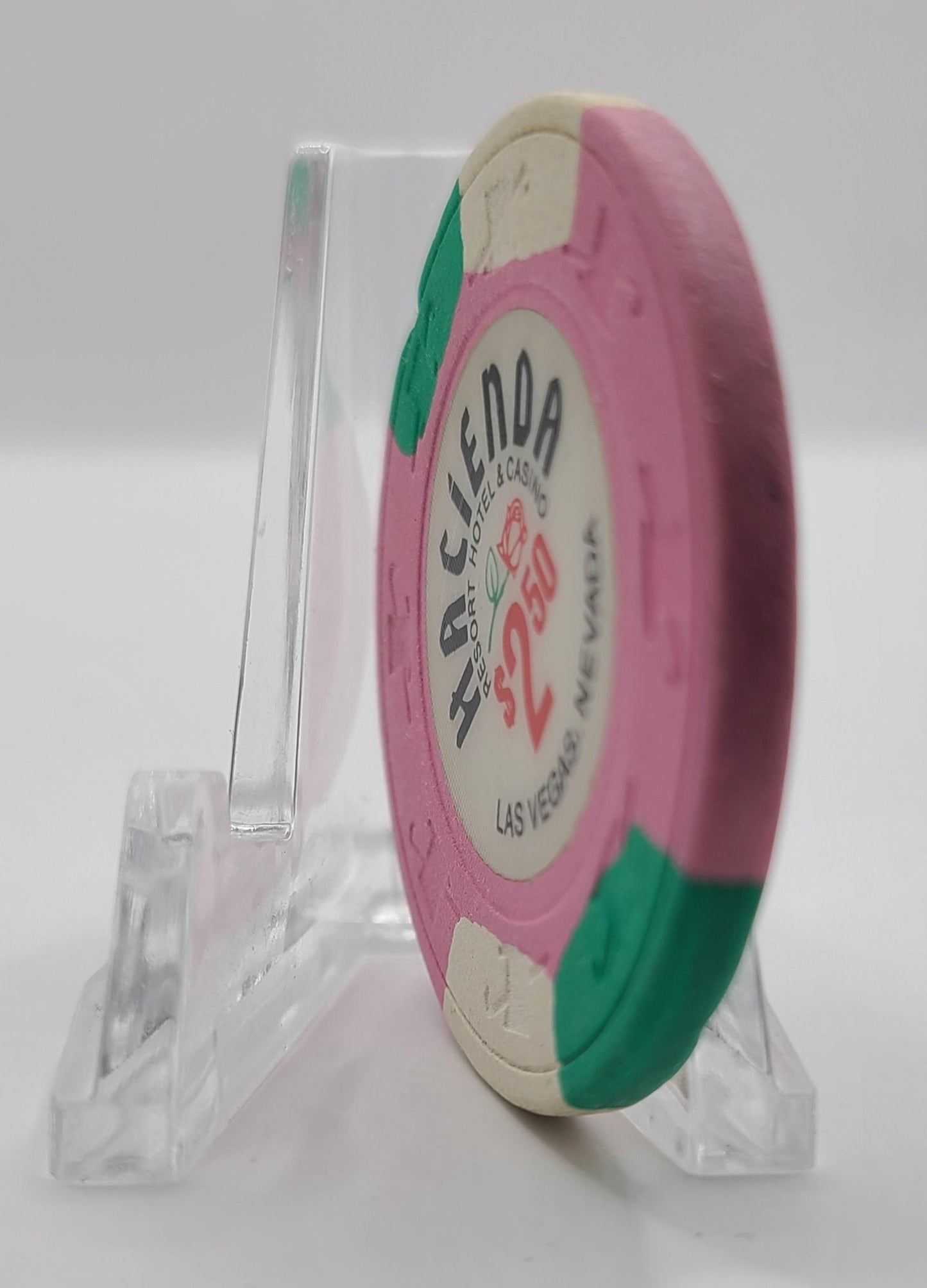 Hacienda Casino Las Vegas Nevada 1988 $2.50 Chip N1742 (Circulated)