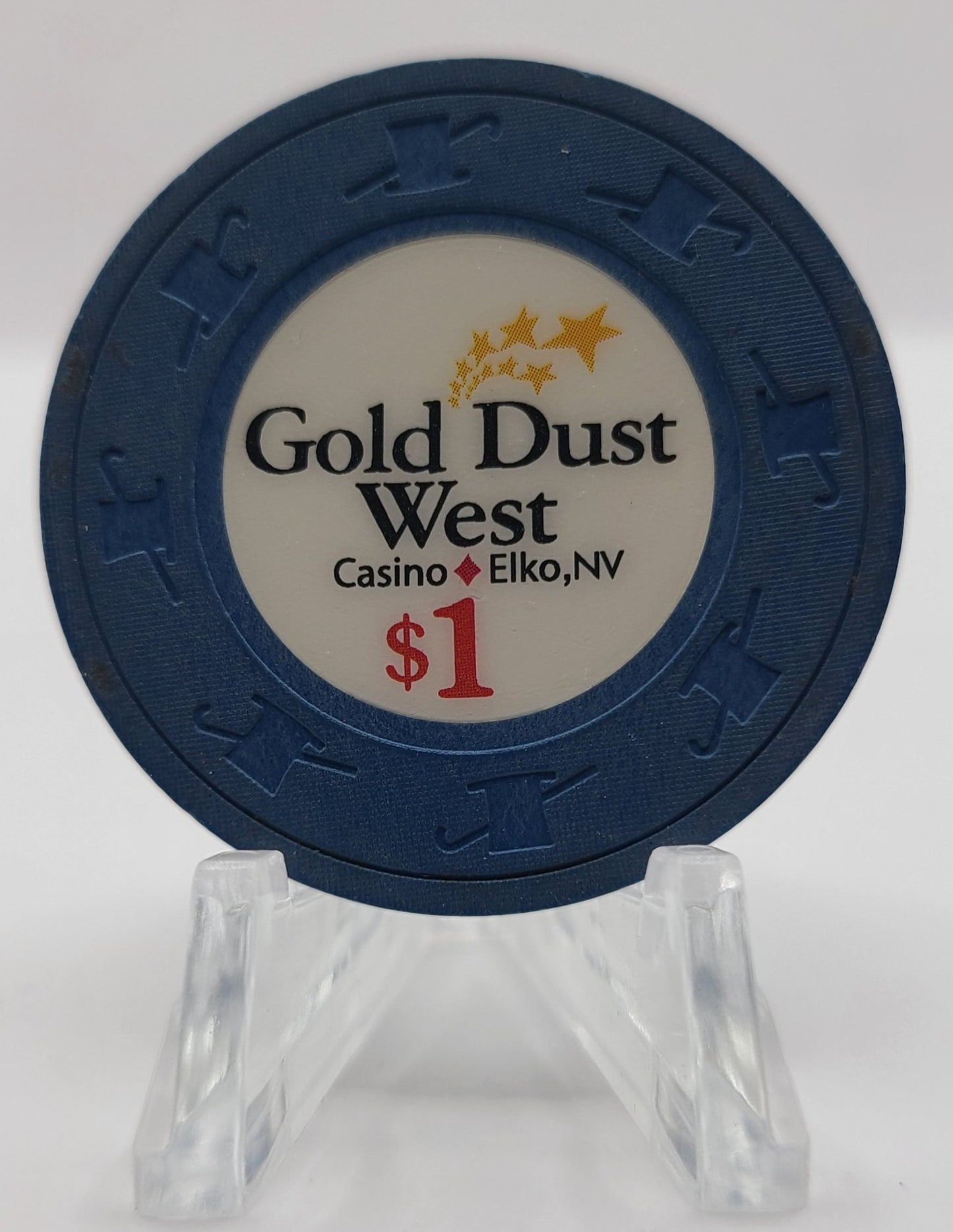 Gold Dust West Elko Nevada 2007 $1 Casino Chip E5971
