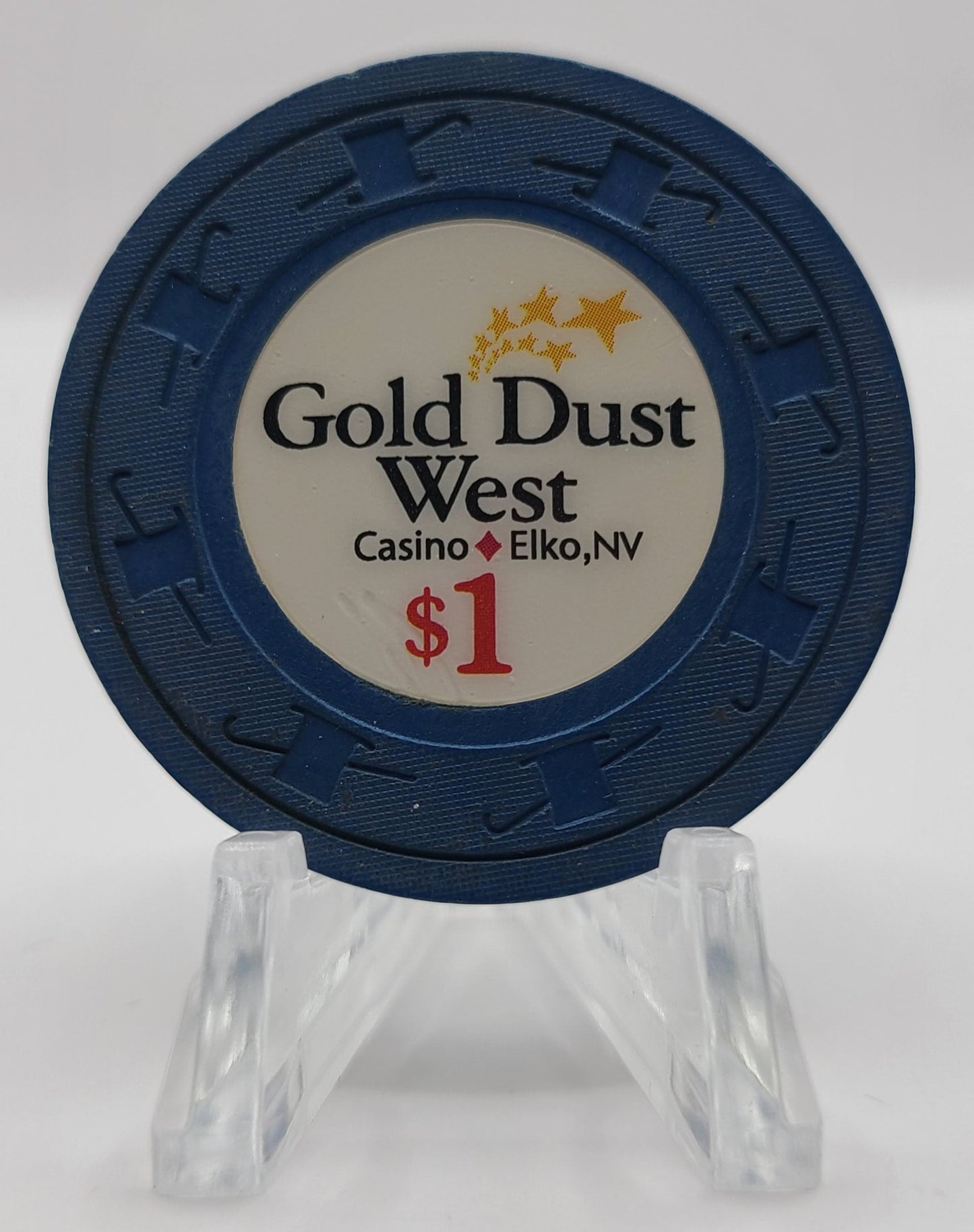 Gold Dust West Elko Nevada 2007 $1 Casino Chip E5971