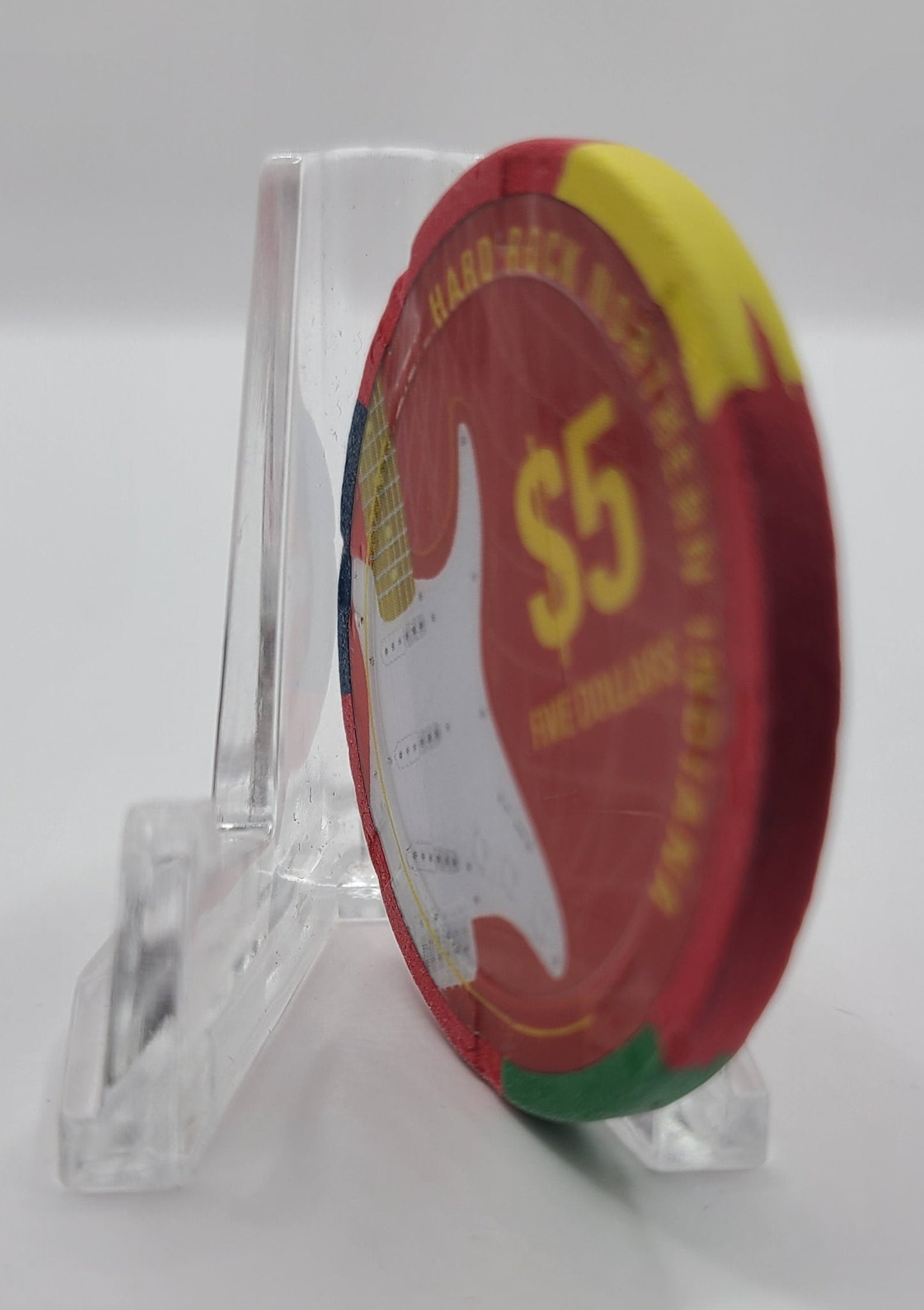 Hard Rock Northern Indiana Casino Gary Indiana 2021 $5 Chip "Circulated"