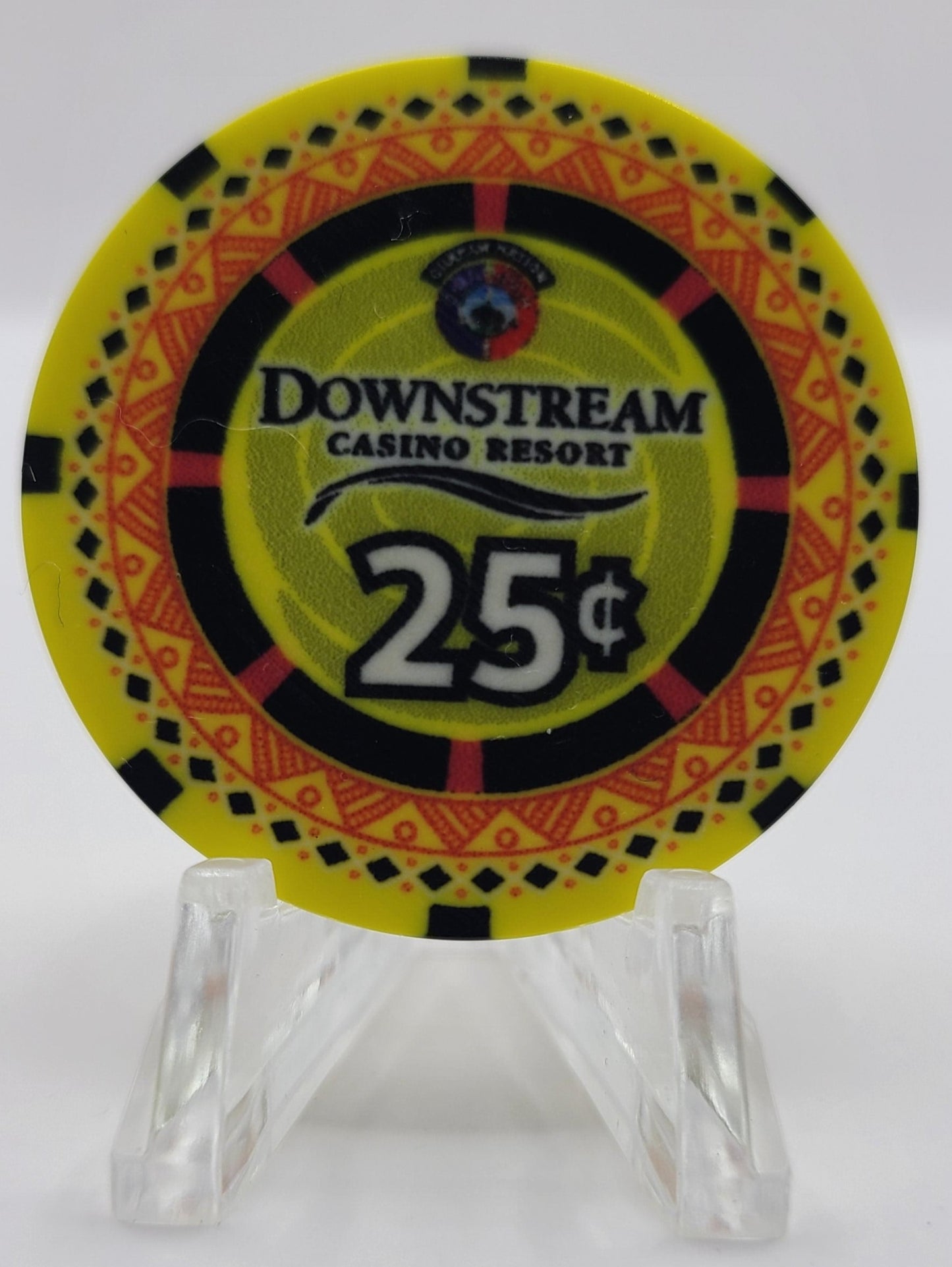 Downstream Casino Quapaw Oklahoma 2021 $.25 Casino Chip