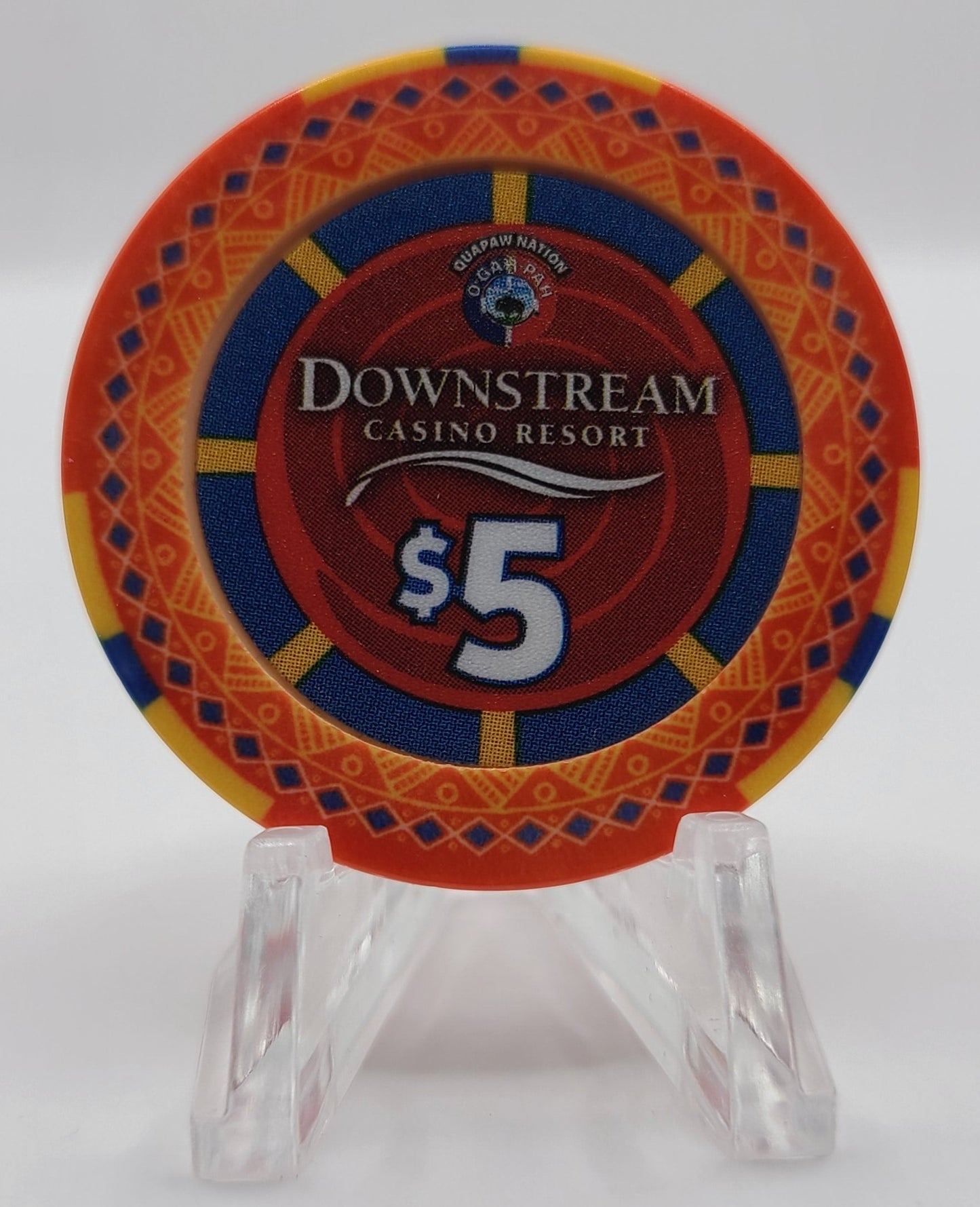 Downstream Casino Quapaw Oklahoma 2021 $5 Casino Chip