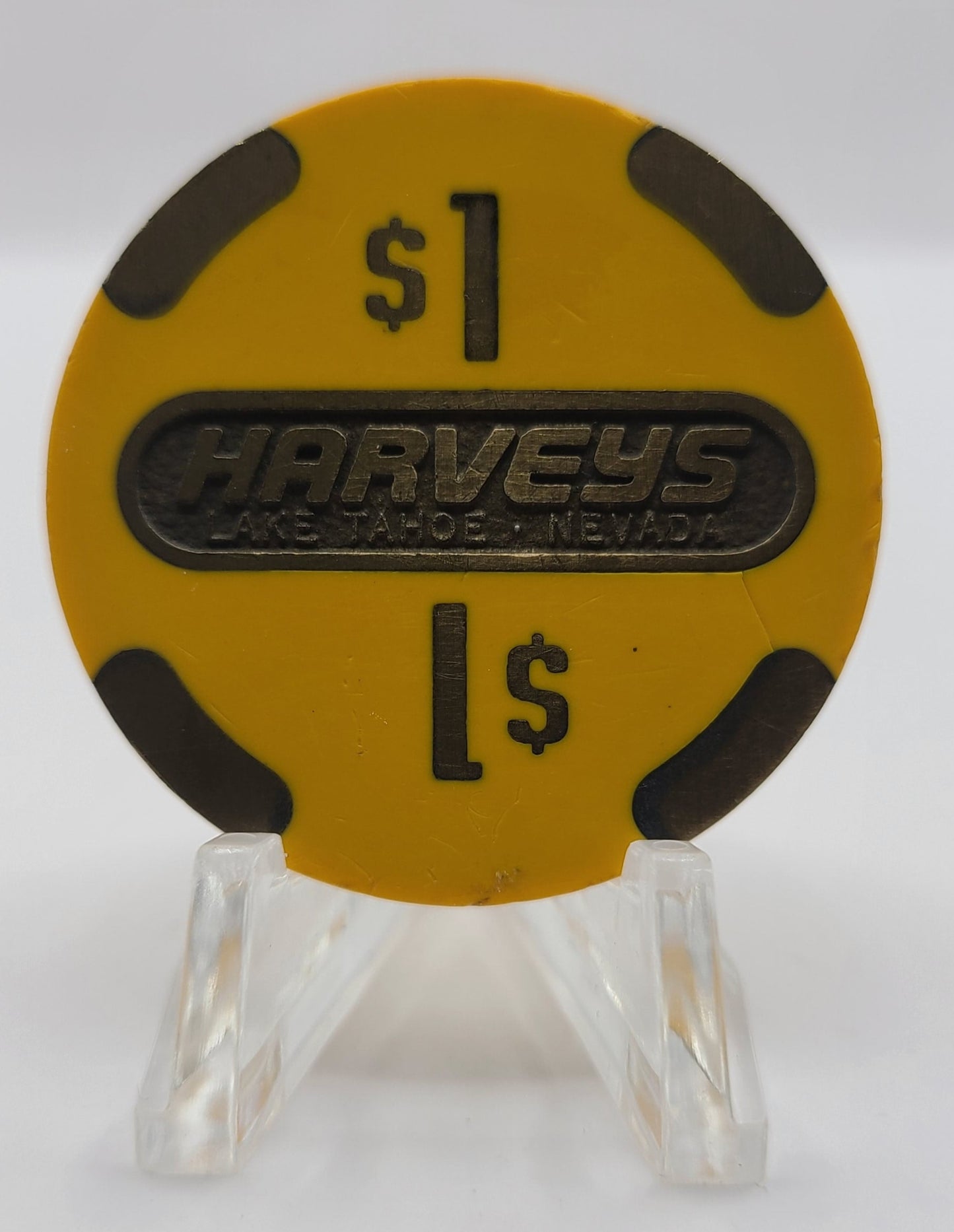 Harvey's "Wagon Wheel" Lake Tahoe Nevada 1986 $1 Chip N5160
