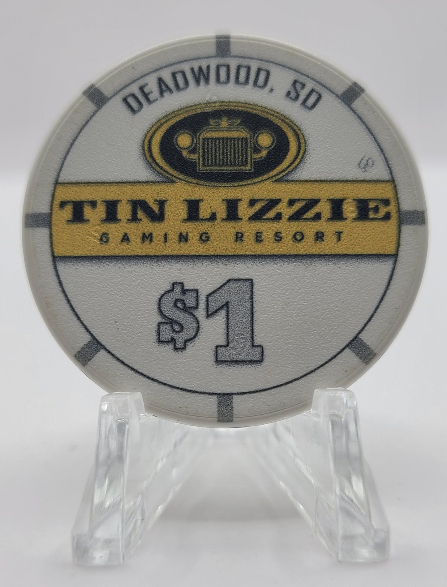 Tin Lizzie Casino Deadwood South Dakota $1 Casino Chip