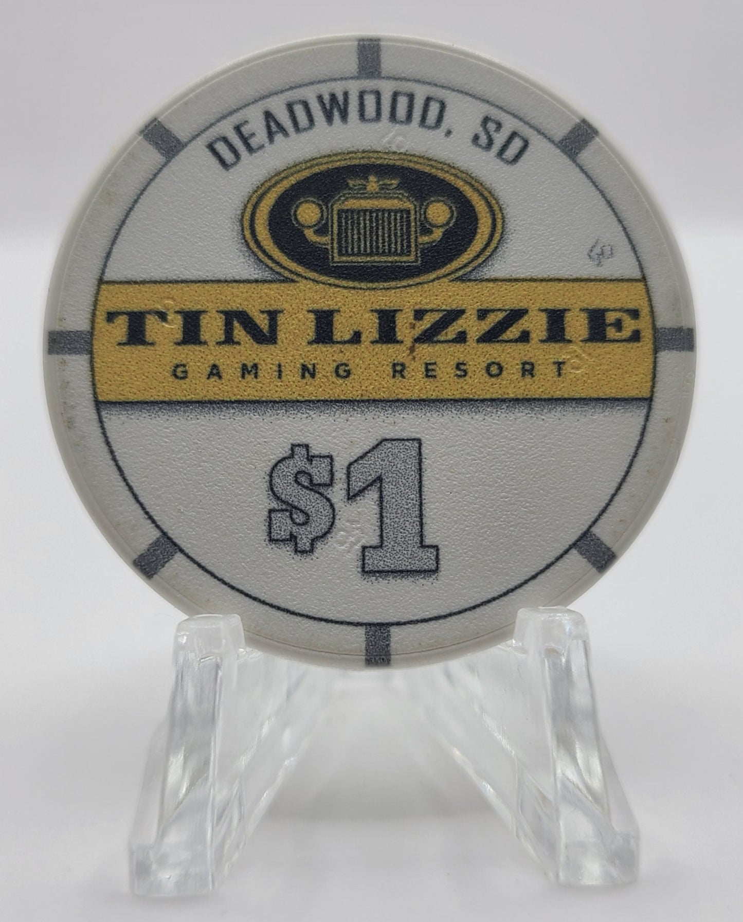 Tin Lizzie Casino Deadwood South Dakota $1 Casino Chip