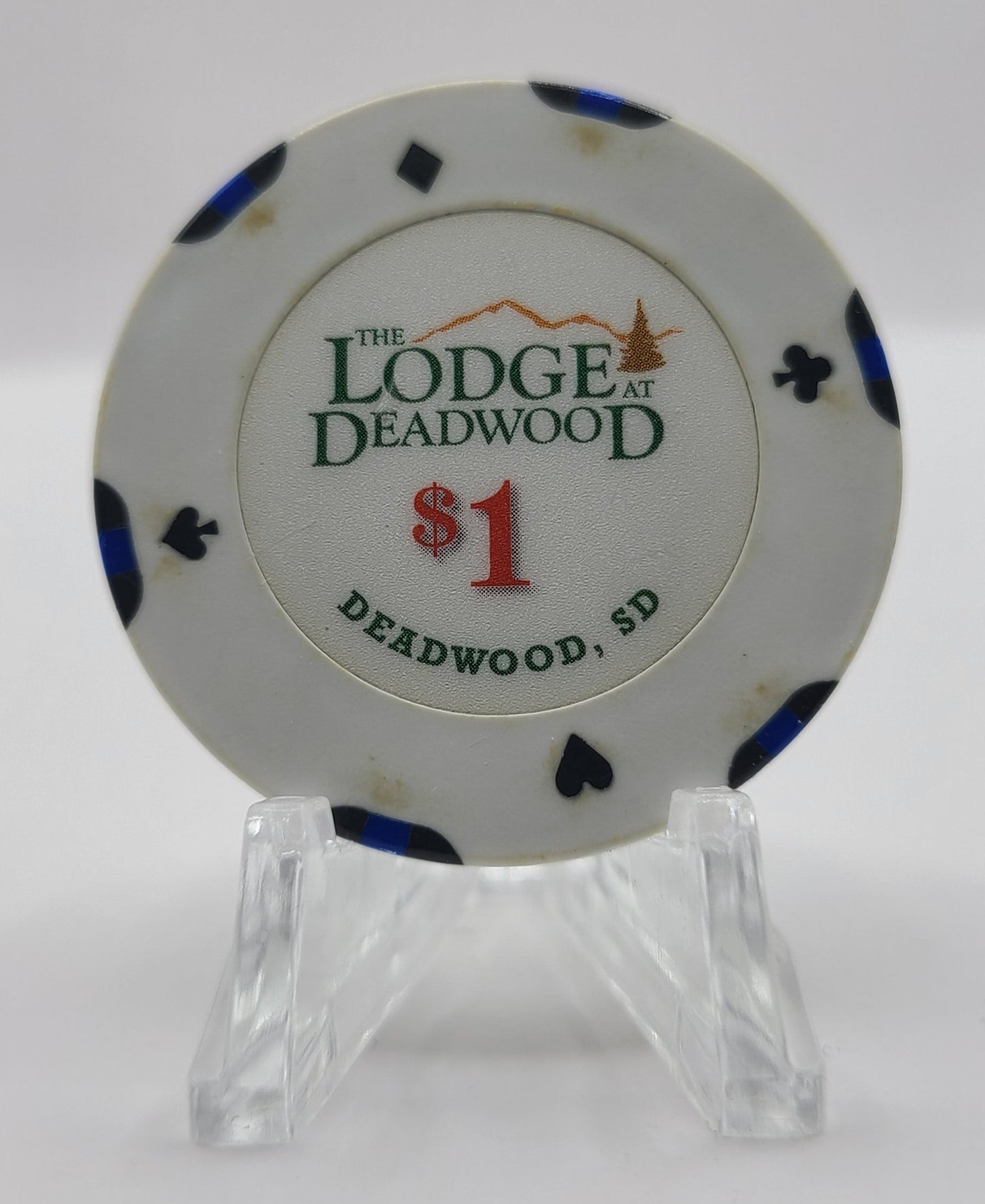 The Lodge at Deadwood Deadwood South Dakota 2009 $1 Casino Chip