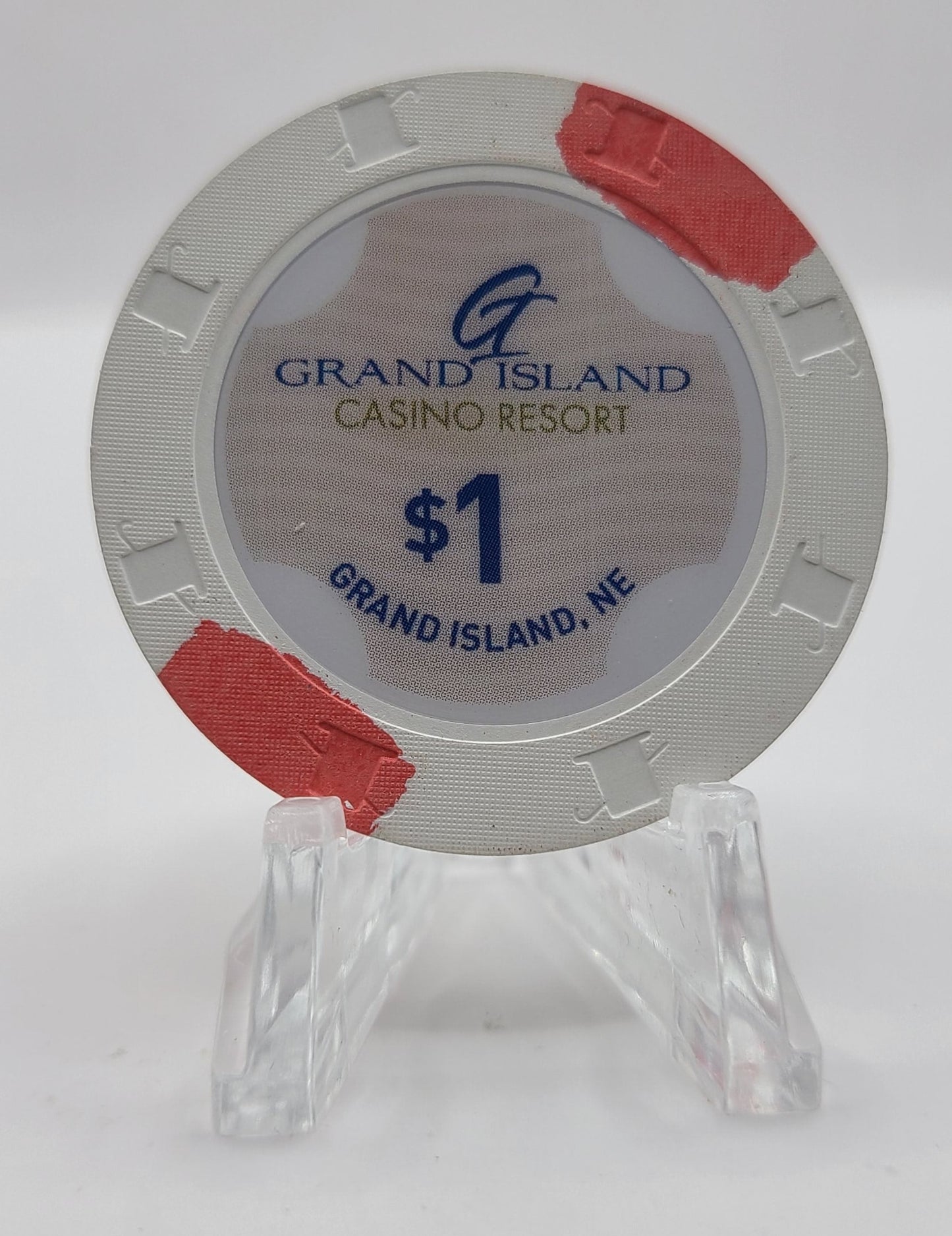 Grand Island Resort Racino Grand Island Nebraska 2023 $1 Casino Chip